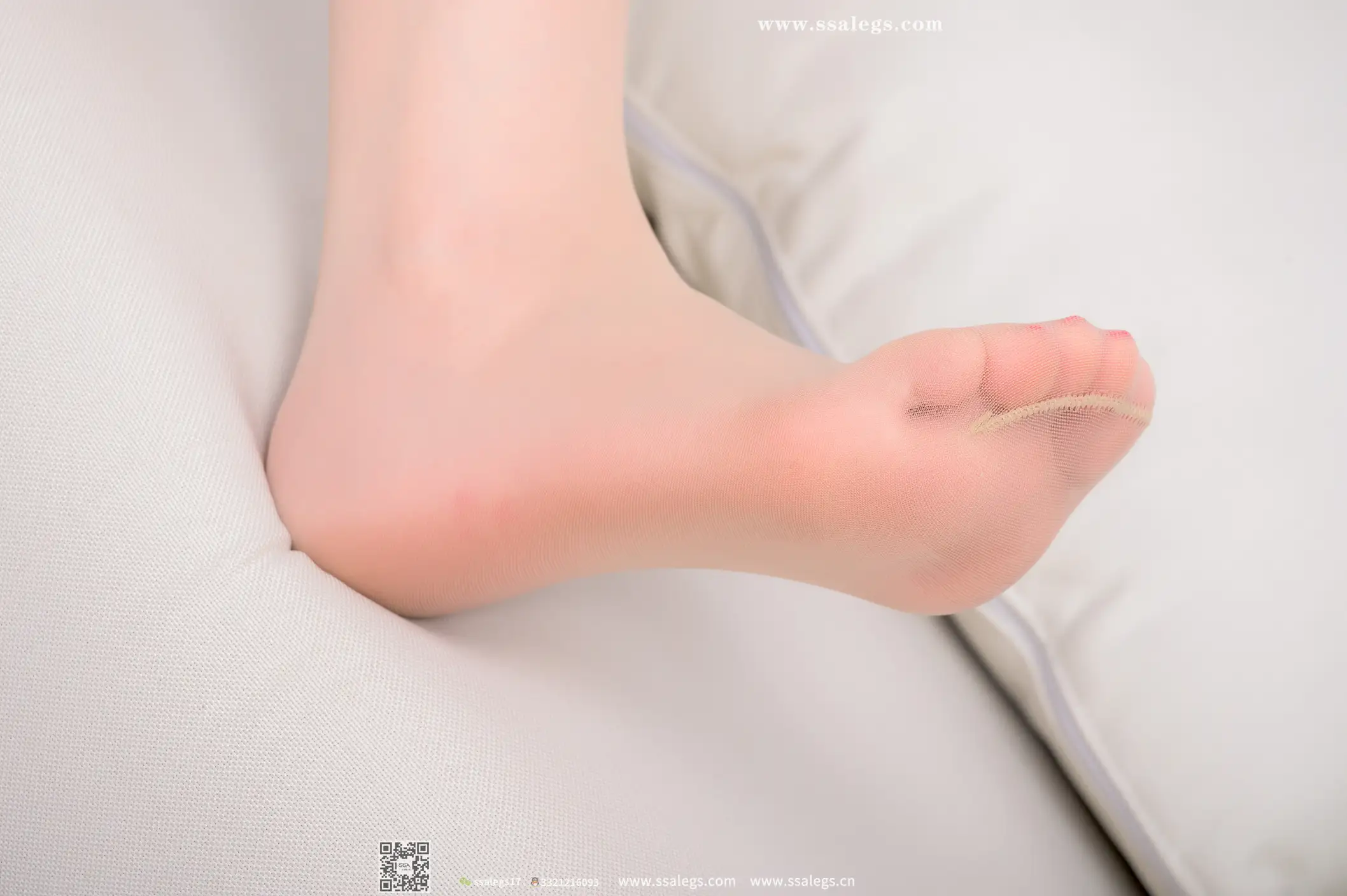 [SSA丝社] NO.420 媛媛法式碎花裙肉丝写真(下)、丝社、美足#[122P]-114