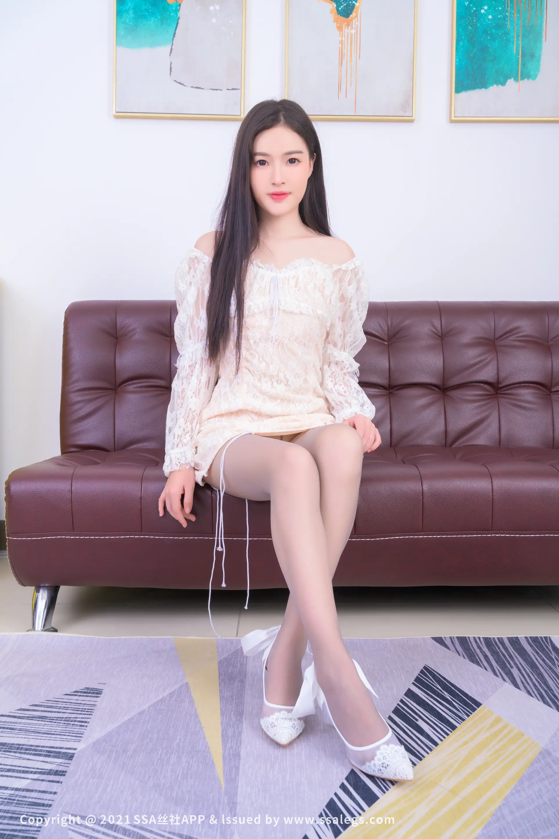 [SSA丝社] NO.652 模特木子的灰丝袜控(上)#[144P]-009