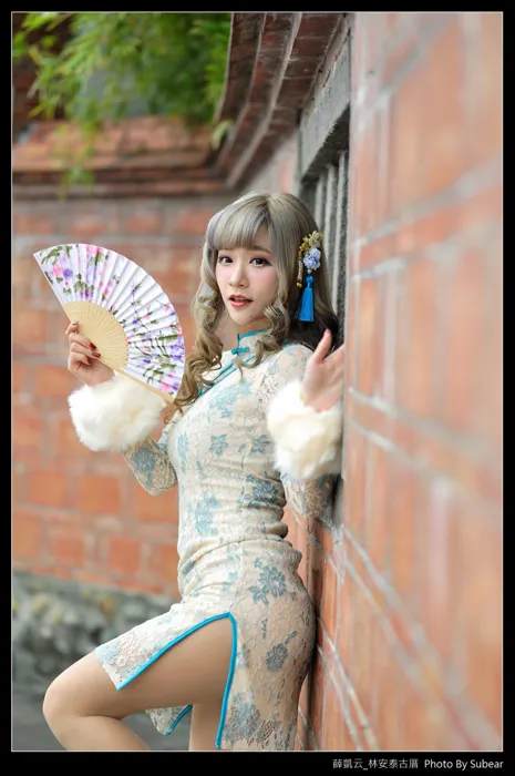 [街拍丝足] NO.069  薛凯云 林安泰古厝 高跟美腿外拍 #街拍丝足、美足#[76P]-067