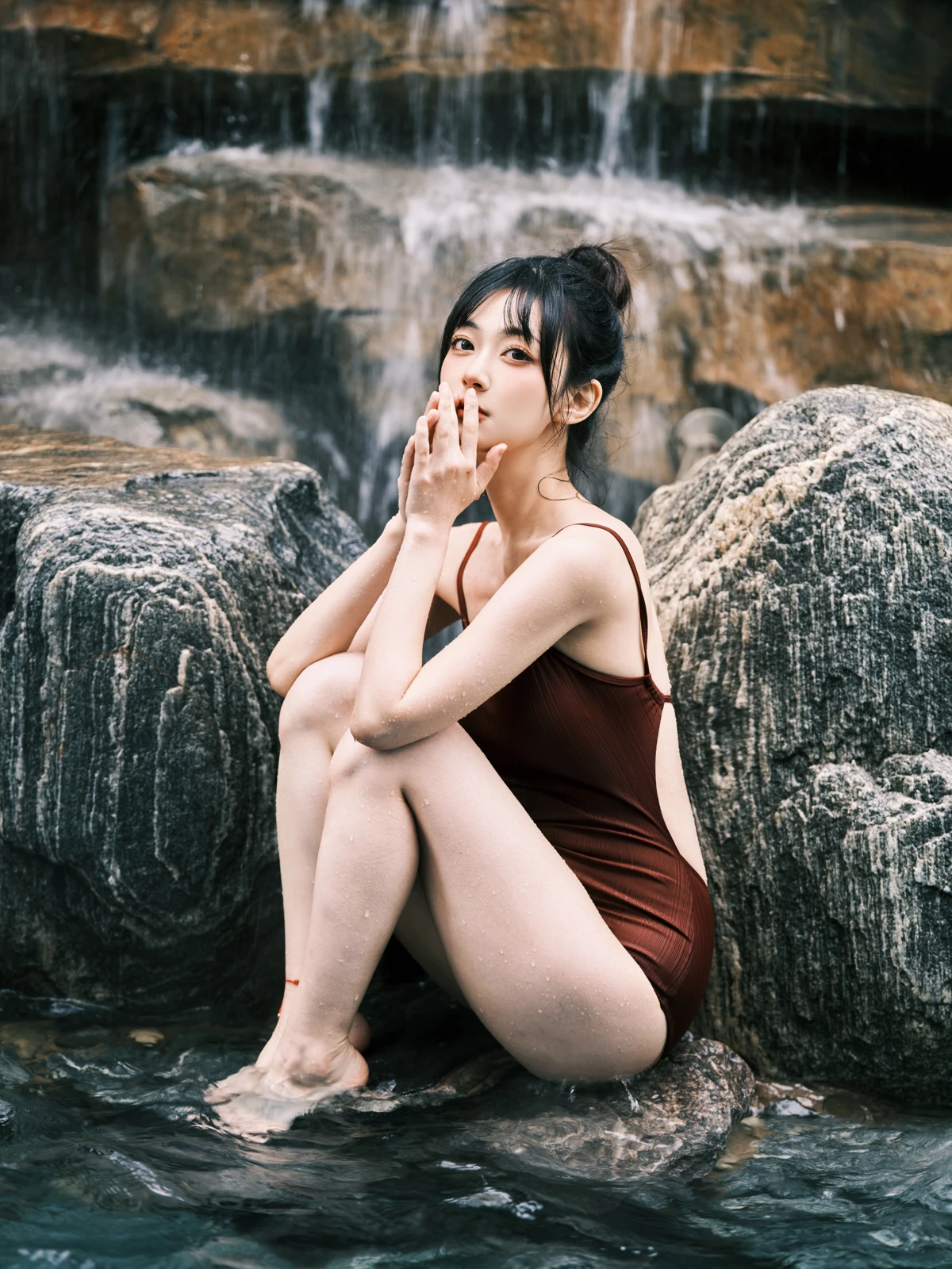 [艺图语]2023.03.09 Vol.3036 温泉红#飞鸟咕咕-#[43P]-009