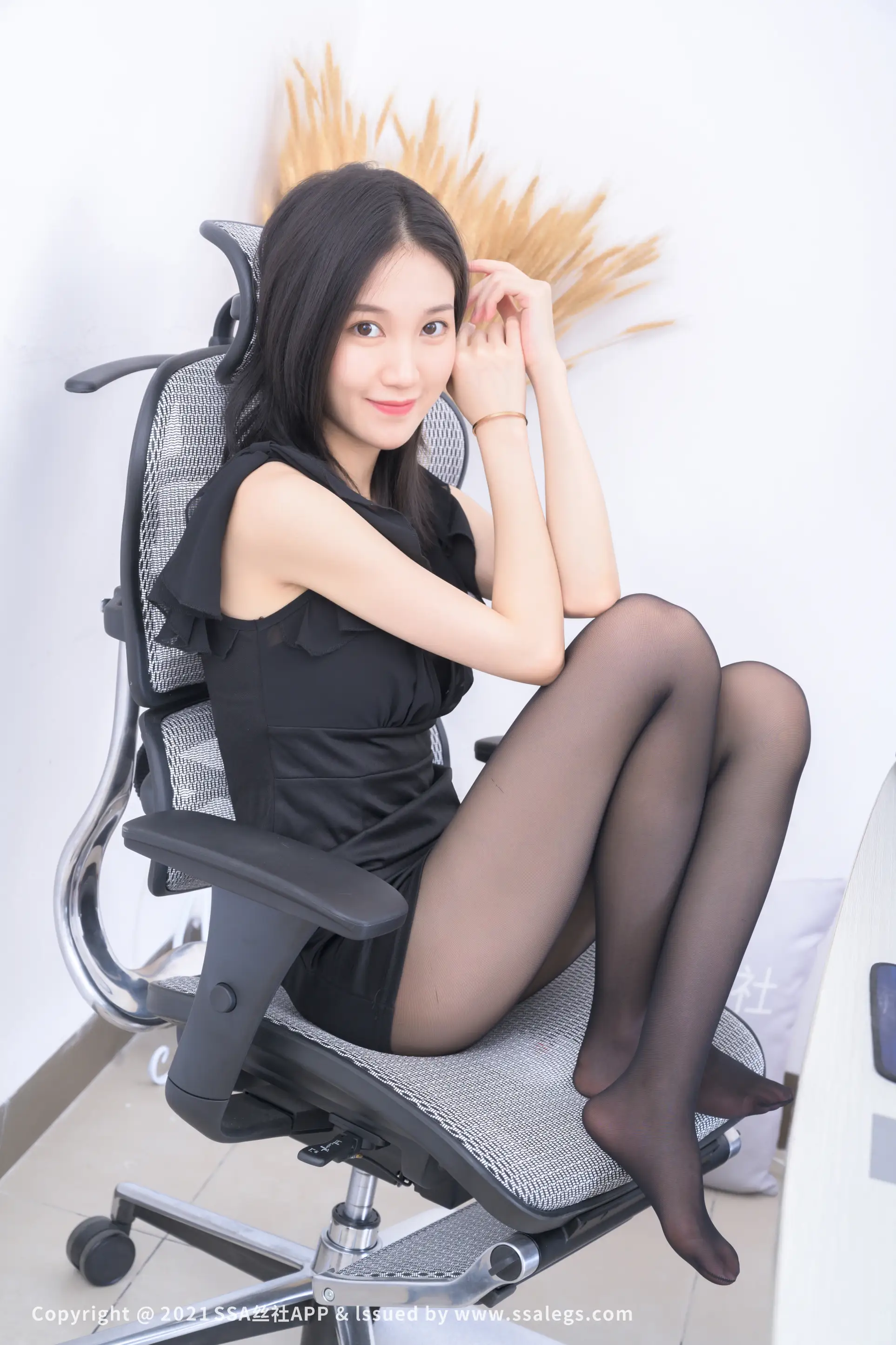 [SSA丝社] NO.781 模特晶晶的黑丝袜美脚(下)#[153P]-038