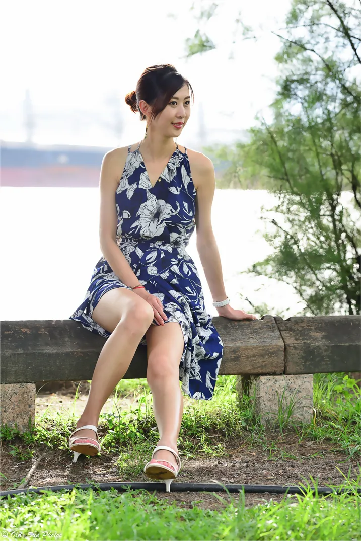 [街拍丝足] NO.196 赵婷婷 连衣裙凉高美腿 #街拍丝足、美足#[122P]-073