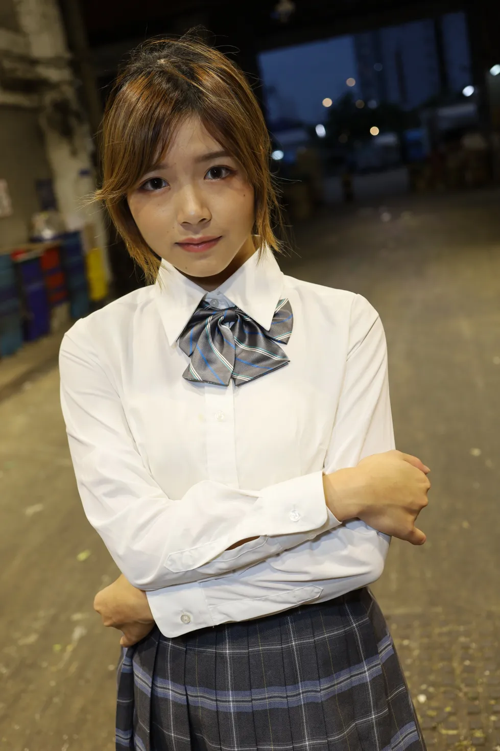 [街拍丝足] NO.144 Kandi 学生制服美腿 #街拍丝足、美足#[110P]-014