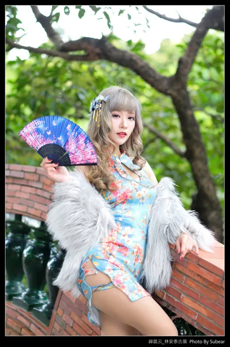 [街拍丝足] NO.069  薛凯云 林安泰古厝 高跟美腿外拍 #街拍丝足、美足#[76P]-005