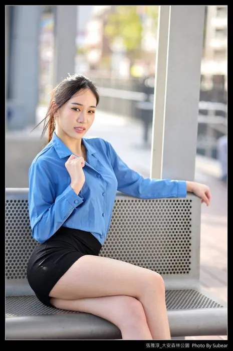 [街拍丝足] NO.091 张雅淳 大安森林 高跟美腿外拍 #街拍丝足、美足#[54P]-027