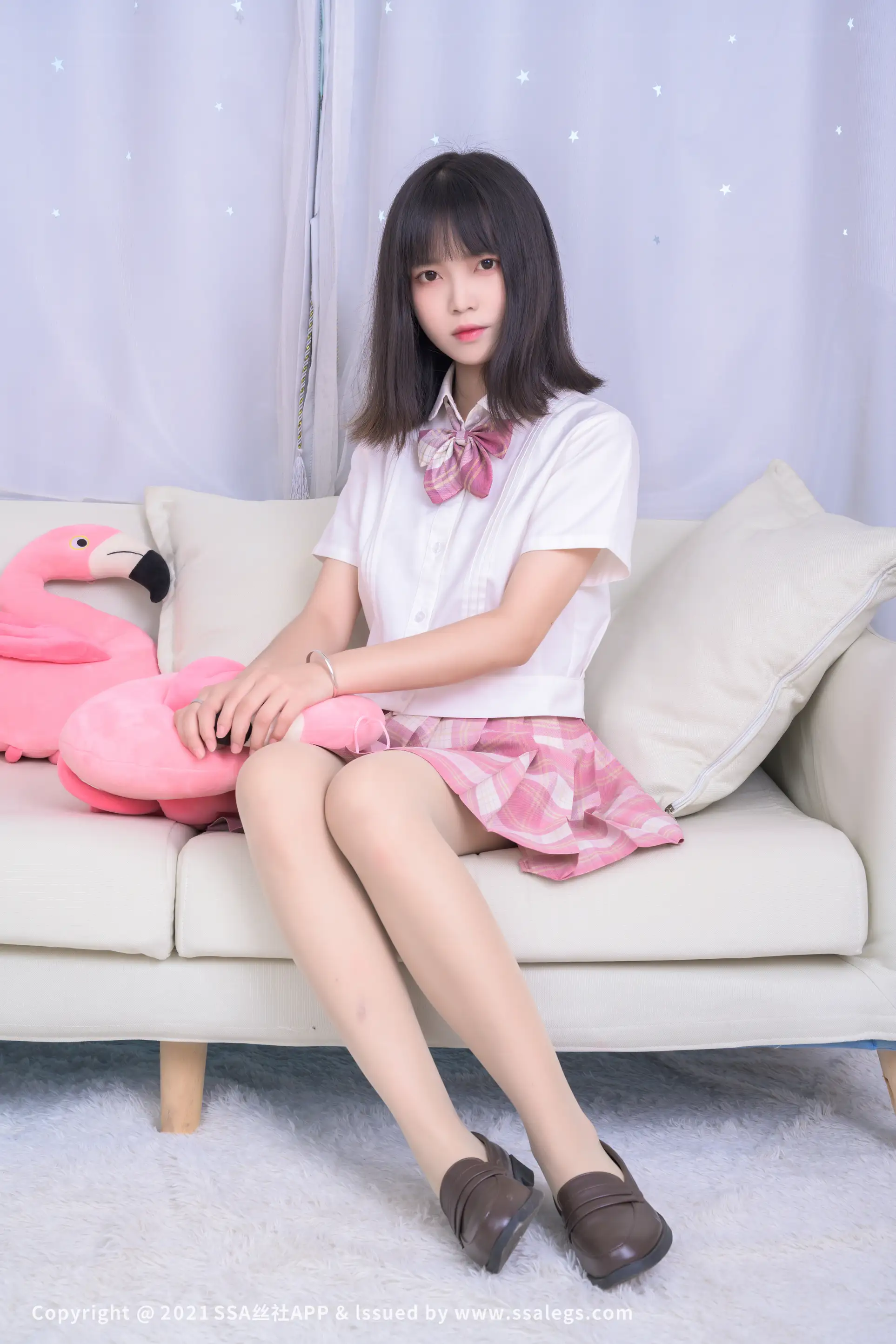 [SSA丝社] NO.700 模特丹丹的肉丝袜美脚(上)#[106P]-011