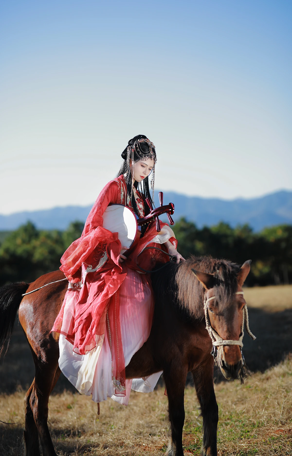 [艺图语]2023.01.13 Vol.2909 夕阳流火风舞沙，落日余晖映彩霞#吾岁#[23P]-012