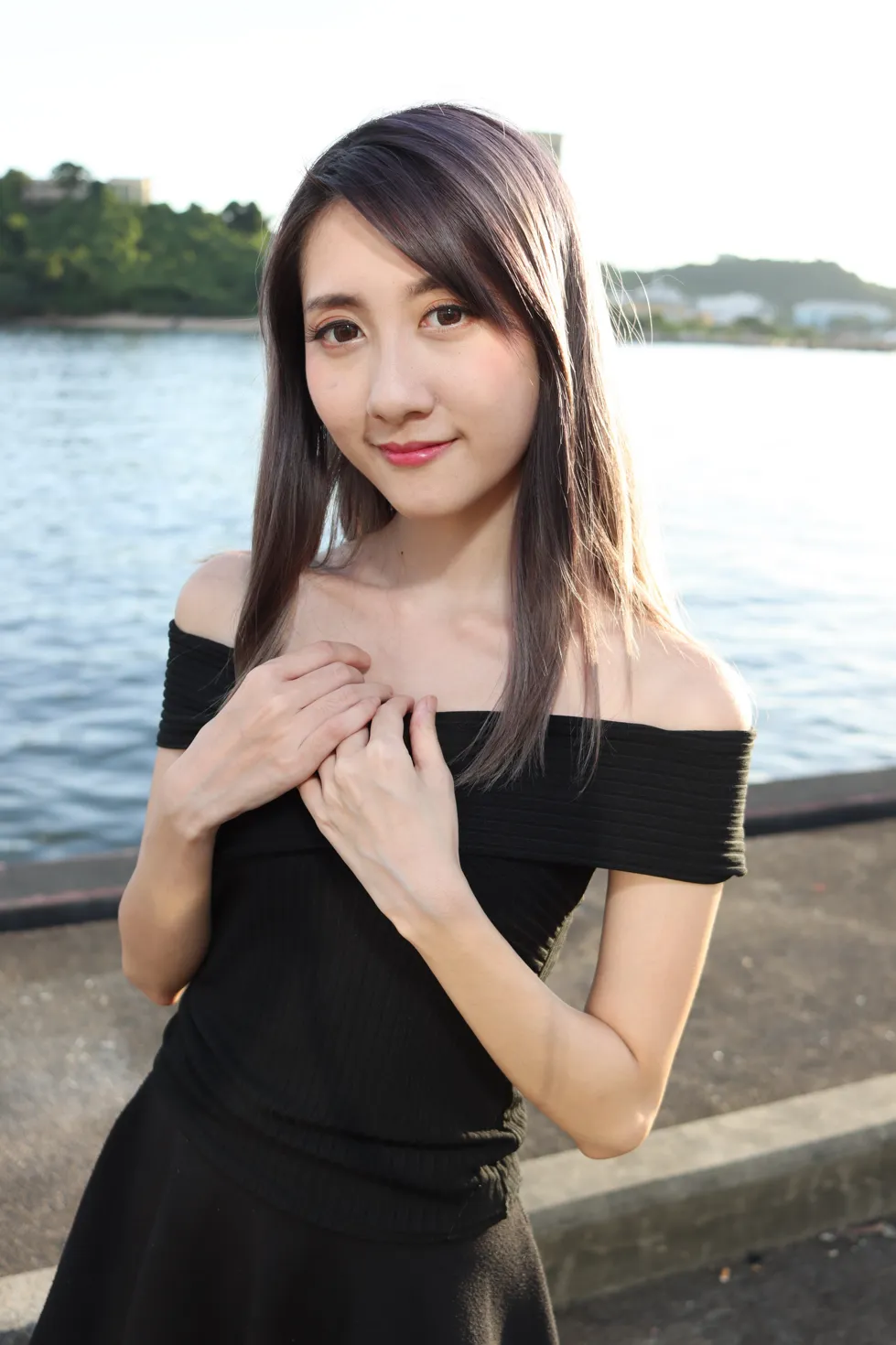 [街拍丝足] NO.140 Elaine Chung 连衣裙丝袜凉高美腿 #街拍丝足、美足#[73P]-056