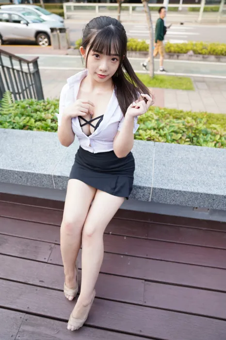 [街拍丝足] NO.078  陈家琳 OL短裙 高跟美腿外拍 #街拍丝足、美足#[100P]-035
