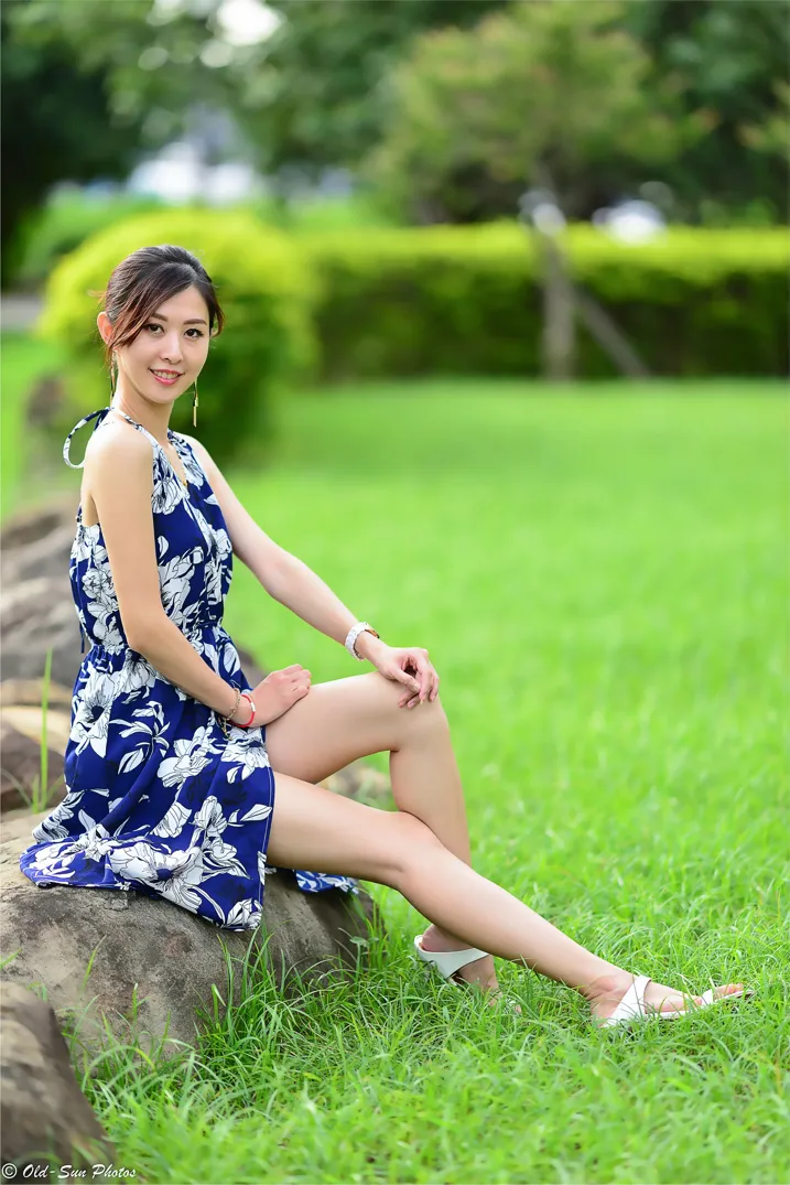 [街拍丝足] NO.196 赵婷婷 连衣裙凉高美腿 #街拍丝足、美足#[122P]-002