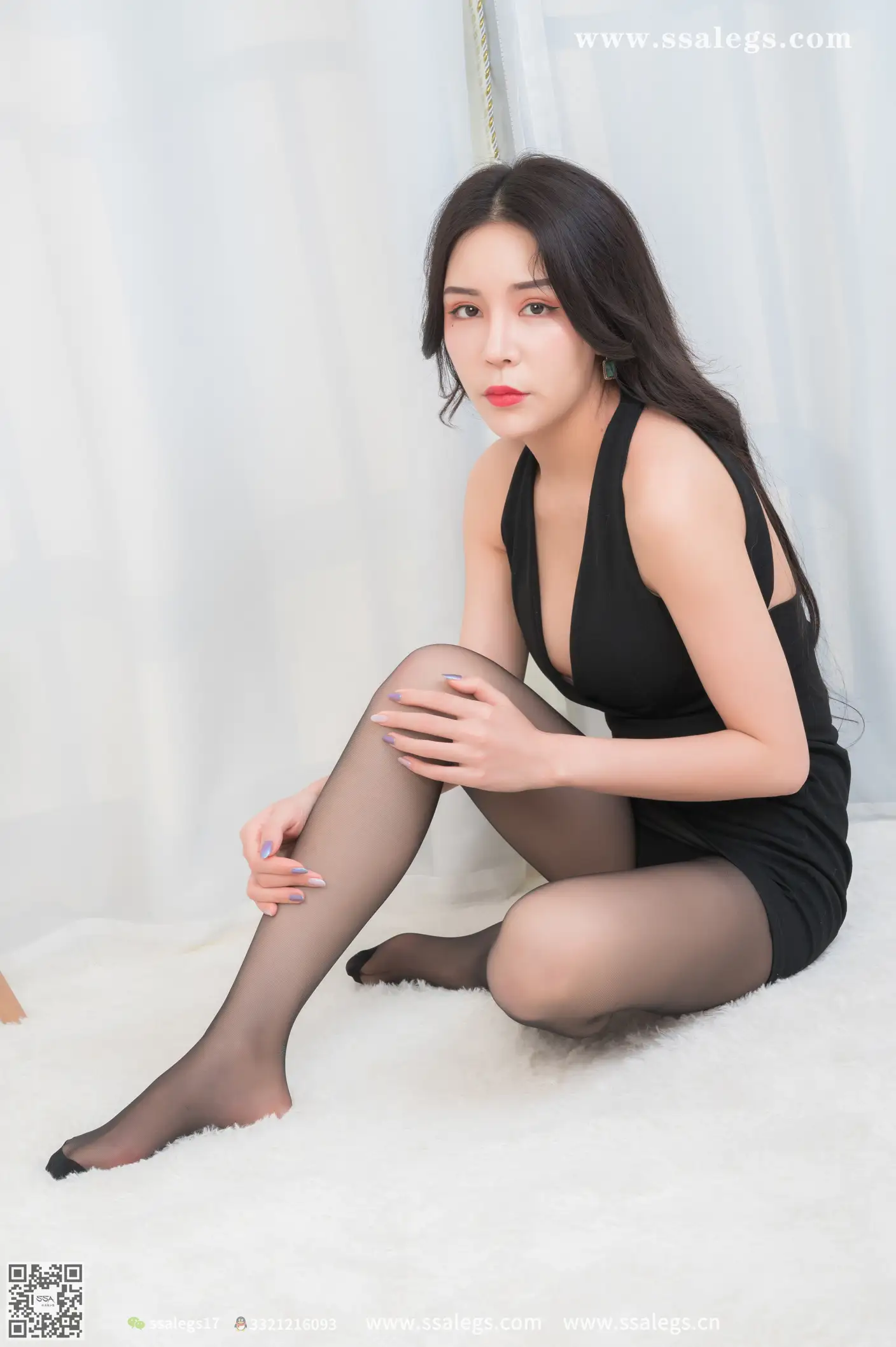 [SSA丝社] NO.412 娜娜做真实的御姐黑丝写真(下)、丝社、美足#[137P]-088