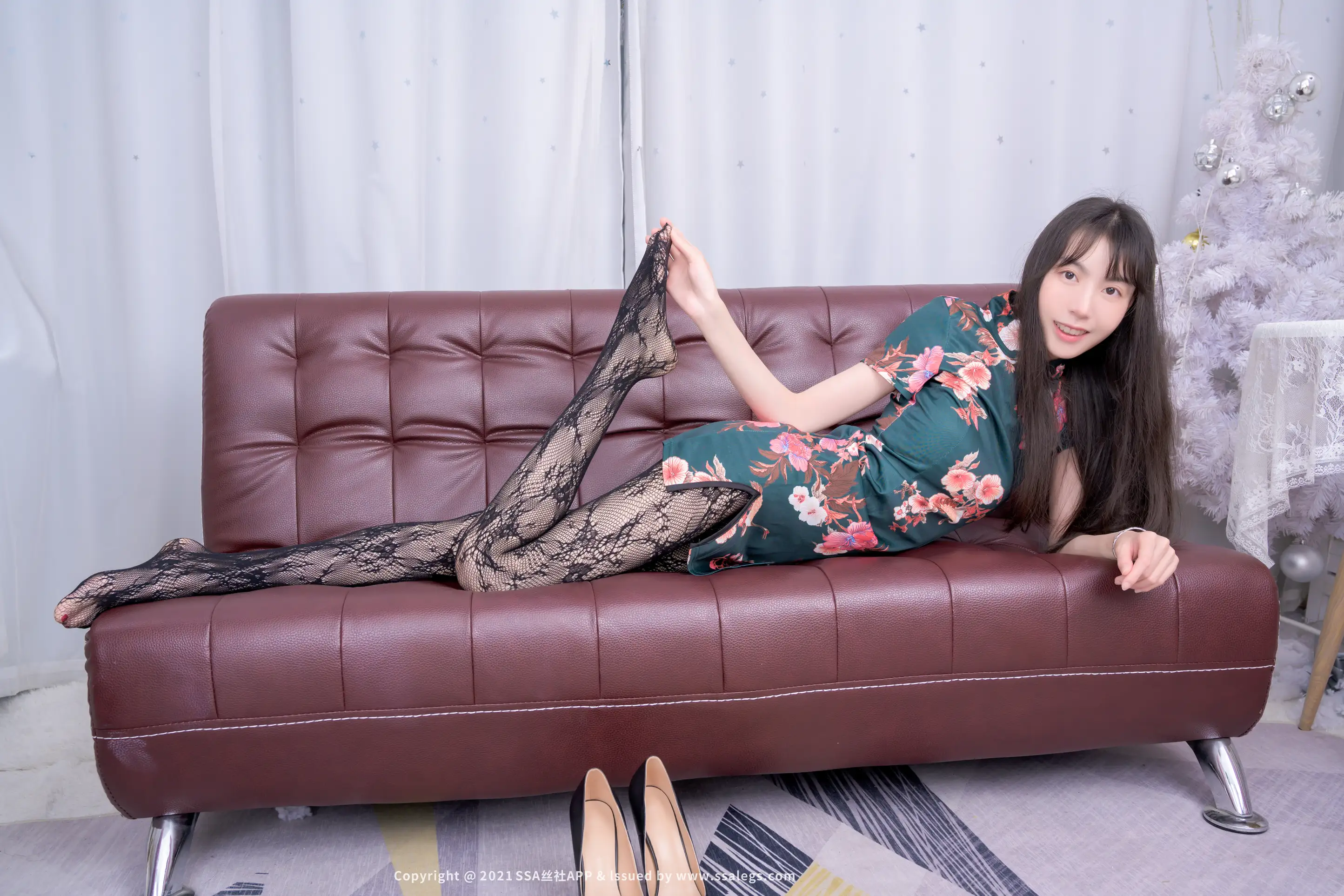 [SSA丝社] NO.745 模特团团的黑丝网袜(下)#[126P]-078