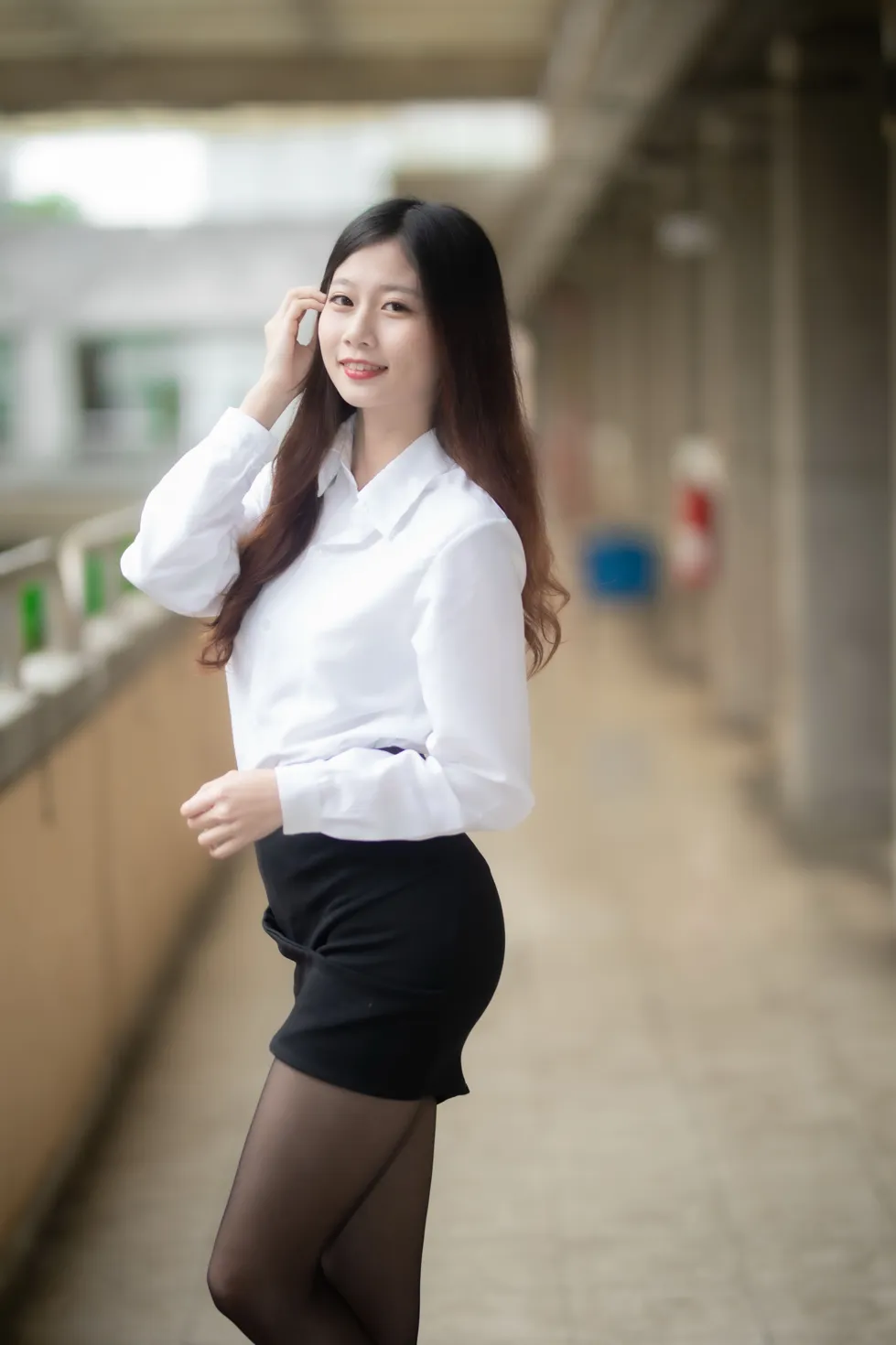 [街拍丝足] NO.128 Dolly Liu OL黑丝高跟美腿 #街拍丝足、美足#[31P]-003