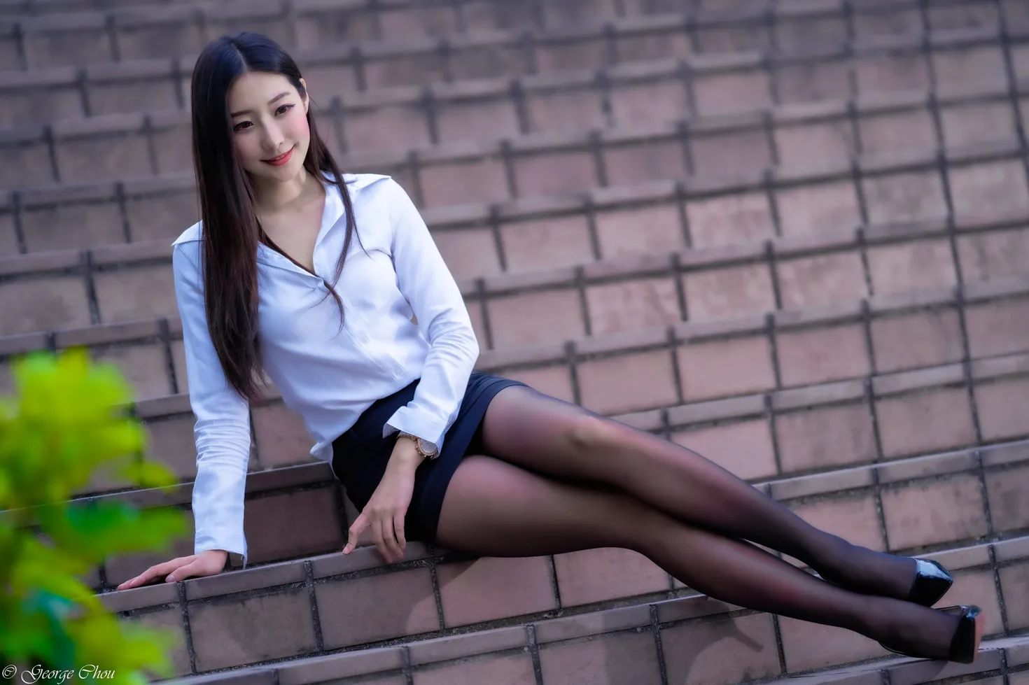 [街拍丝足] NO.131 吴小葵 OL黑丝高跟美腿 #街拍丝足、美足#[39P]-033