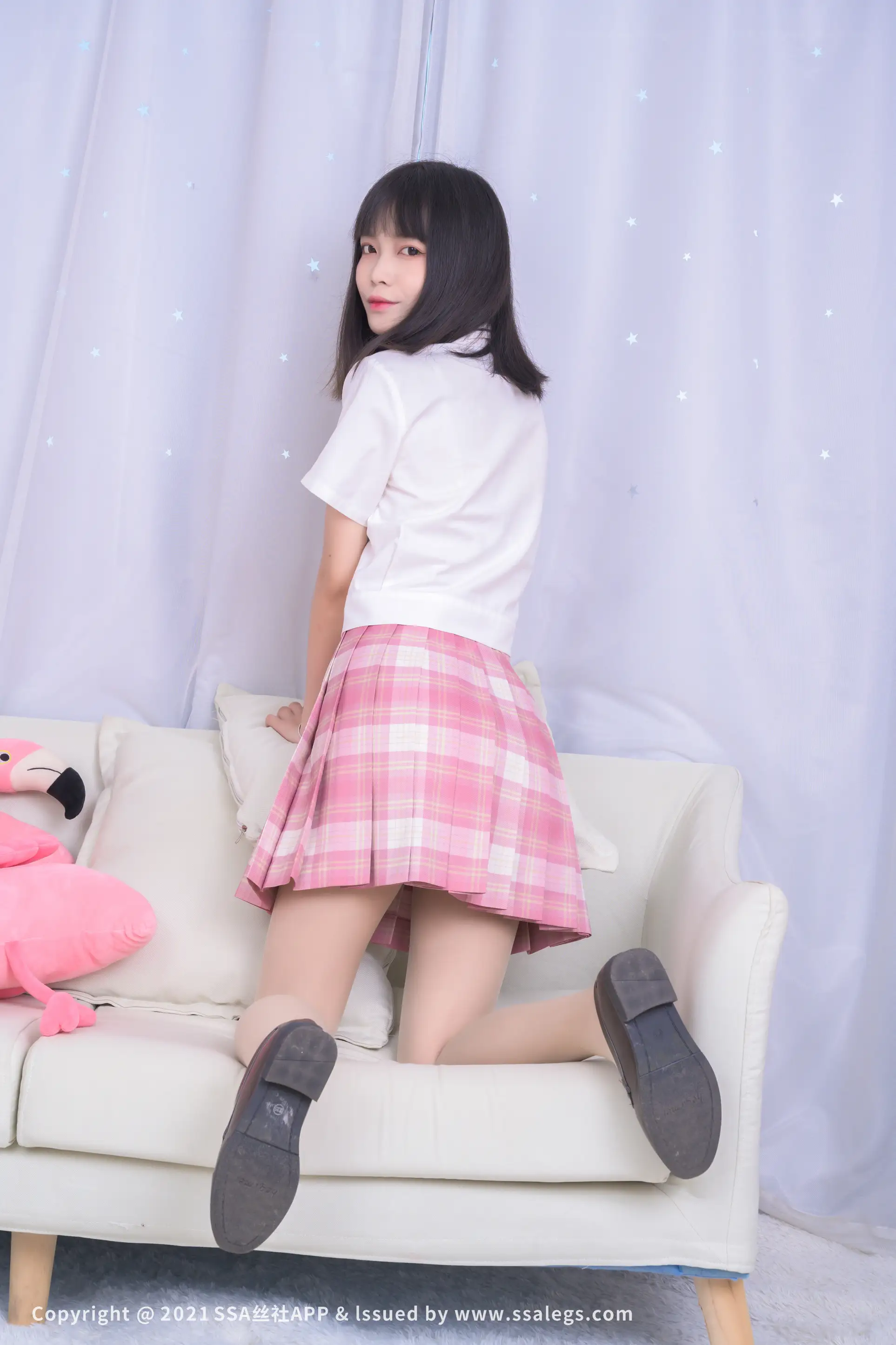[SSA丝社] NO.700 模特丹丹的肉丝袜美脚(上)#[106P]-044