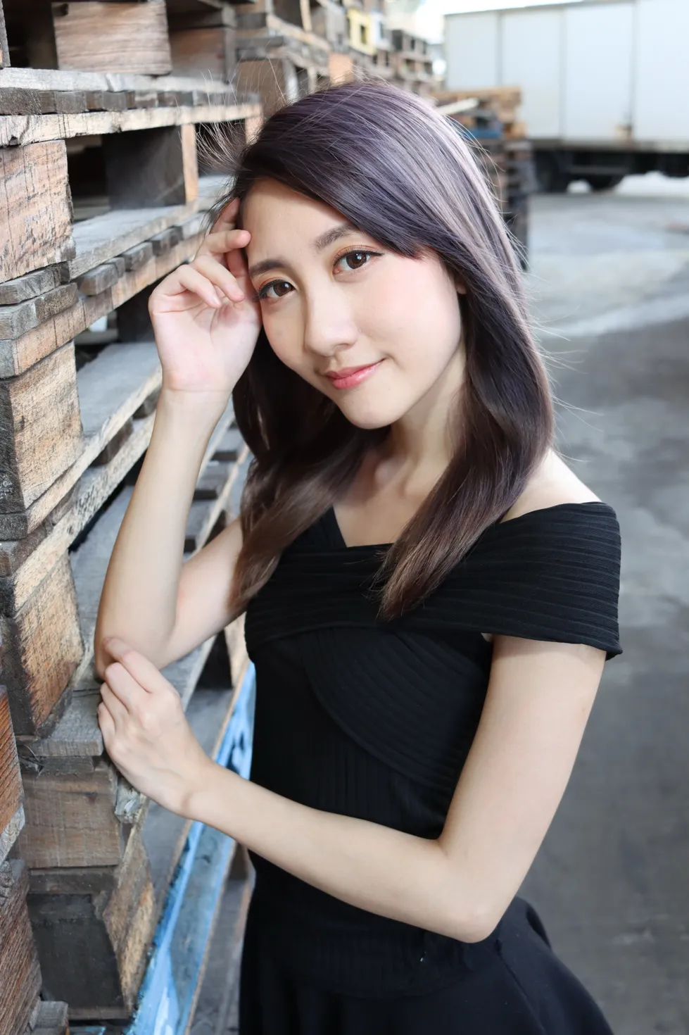 [街拍丝足] NO.140 Elaine Chung 连衣裙丝袜凉高美腿 #街拍丝足、美足#[73P]-013