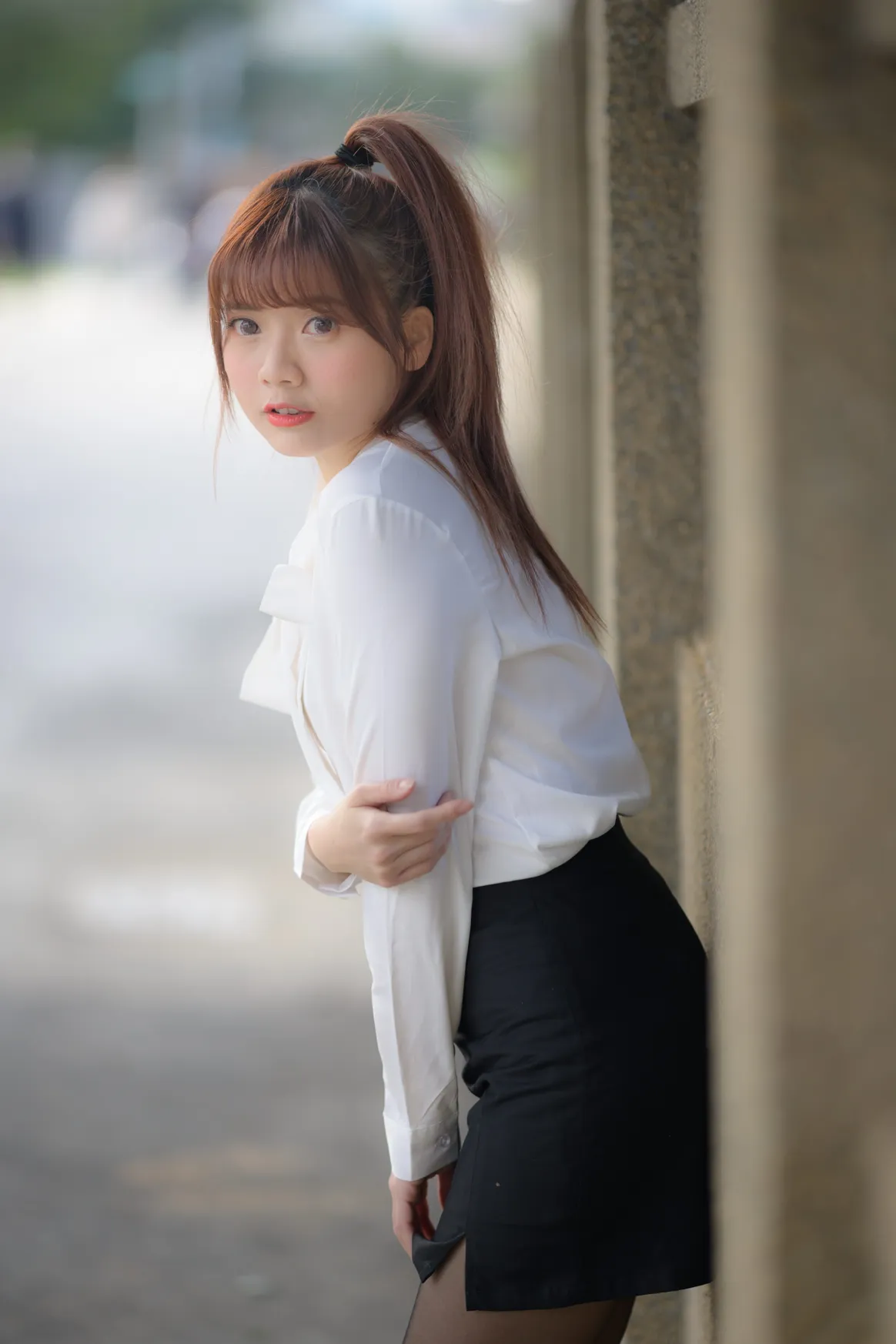 [街拍丝足] NO.237 OL黑丝制服高跟 #街拍丝足、美足#[296P]-022