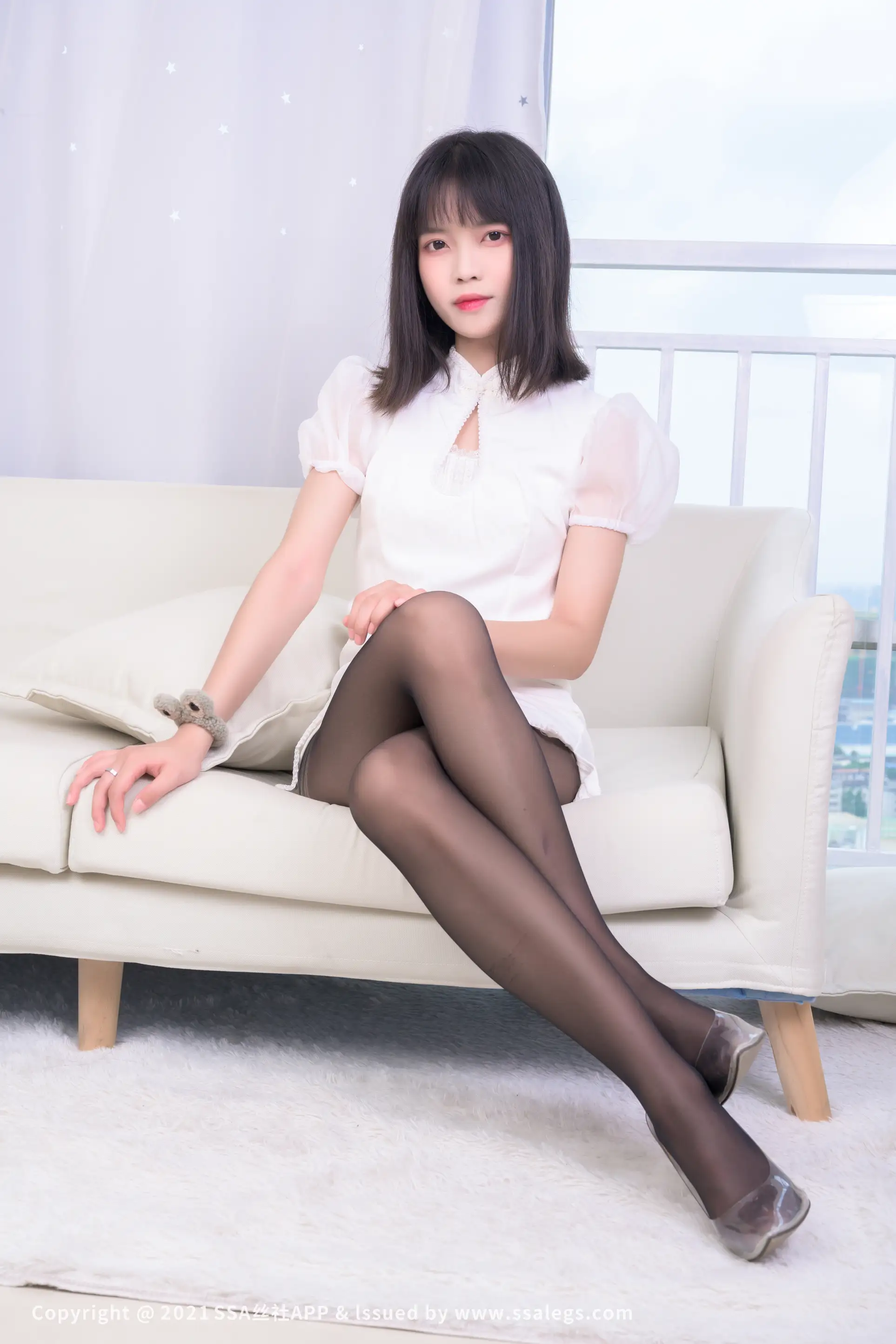 [SSA丝社] NO.664 腿模丹丹的黑丝袜美足(上)#[118P]-018
