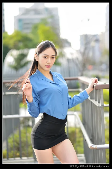 [街拍丝足] NO.091 张雅淳 大安森林 高跟美腿外拍 #街拍丝足、美足#[54P]-037