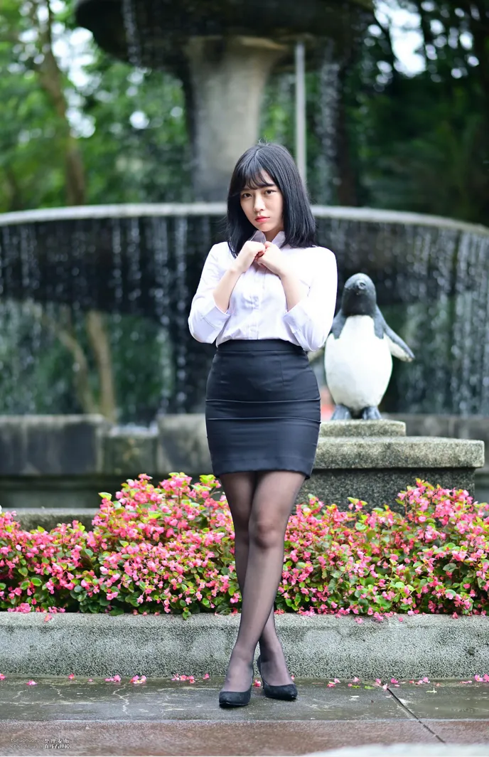 [街拍丝足] NO.147 塔塔酱 OL黑丝美腿 #街拍丝足、美足#[53P]-041