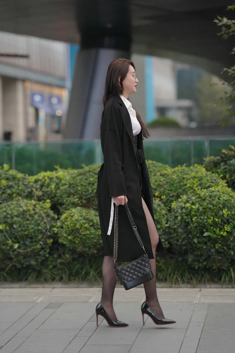 [街拍丝足] NO.160 黑丝大长腿 #街拍丝足、美足#[201P]-080