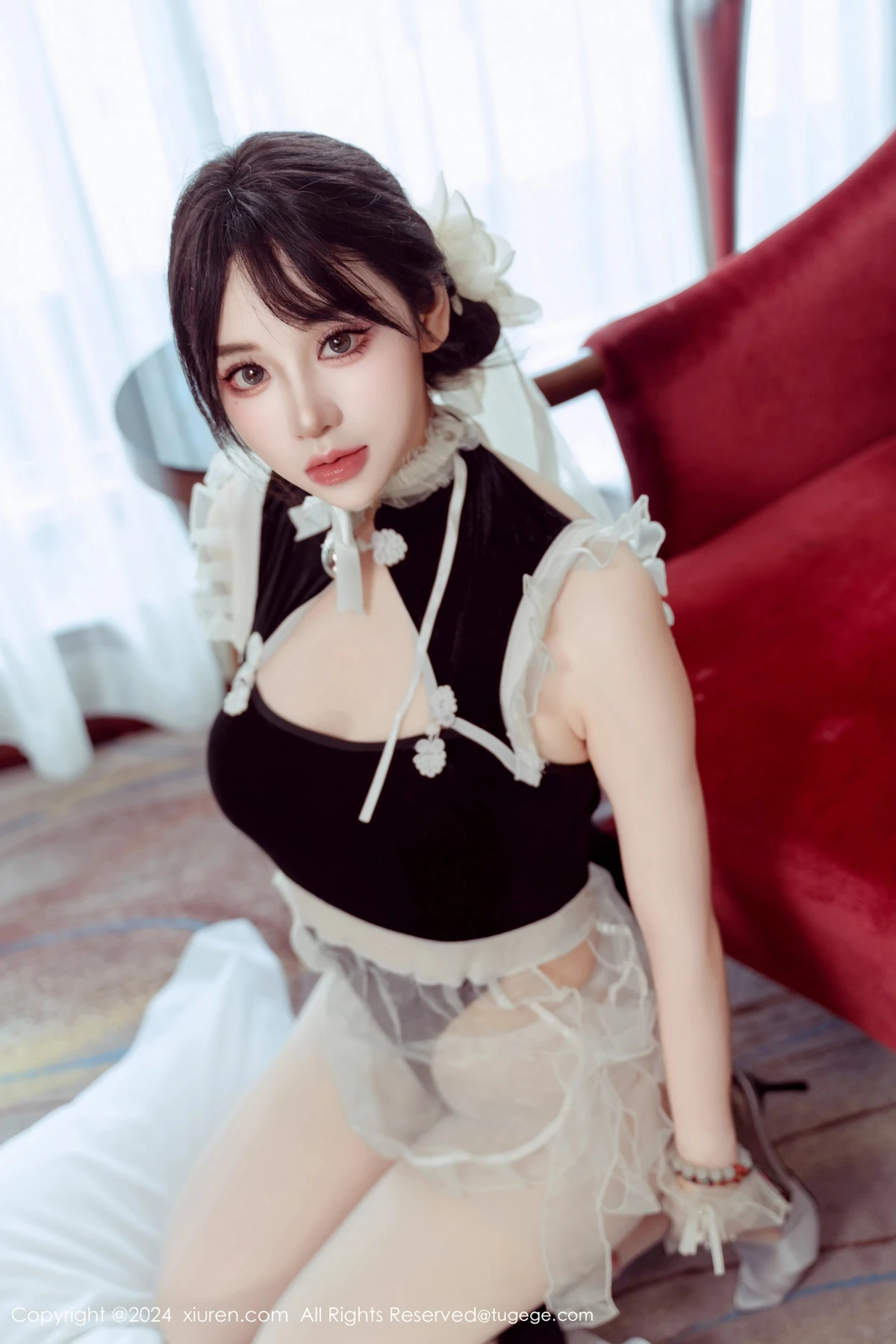 [秀人网] 2024.09.24 No.9197 汐汐爱吃草莓、秀人旗下#[80P]-017