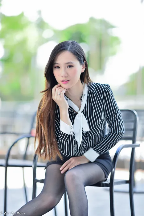 [街拍丝足] NO.026 美模 小米 新任小秘书黑丝职业装 #街拍丝足、美足#[50P]-039