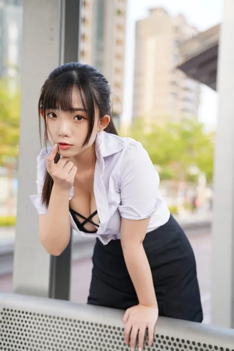 [街拍丝足] NO.078  陈家琳 OL短裙 高跟美腿外拍 #街拍丝足、美足#[100P]-060