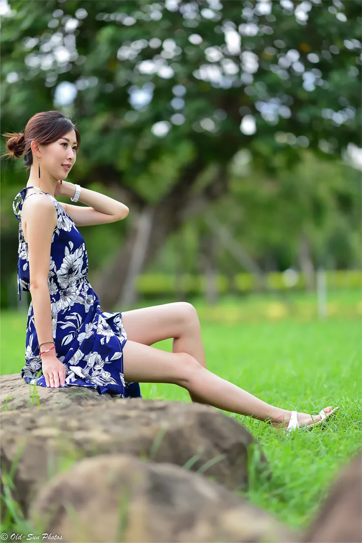 [街拍丝足] NO.196 赵婷婷 连衣裙凉高美腿 #街拍丝足、美足#[122P]-003
