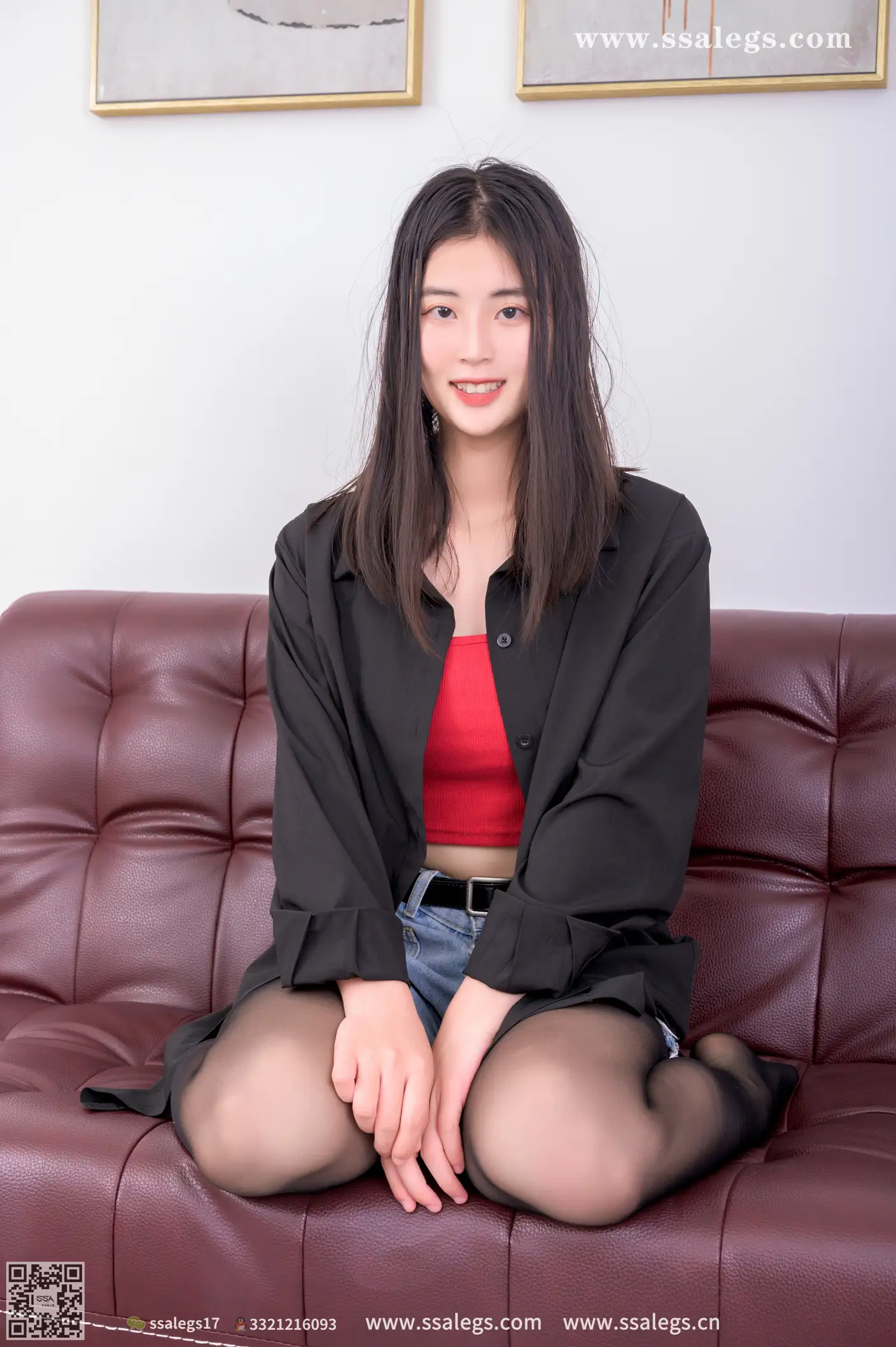 [SSA丝社] NO.410 萍萍新模试镜首秀(下)、丝社、美足#[112P]-010