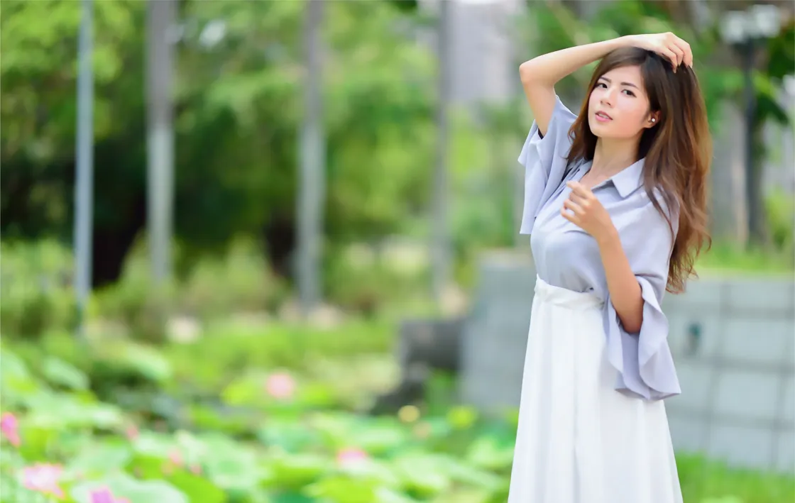 [街拍丝足] NO.145 方唯真 飘逸长裙涼高美腿 #街拍丝足、美足#[184P]-046