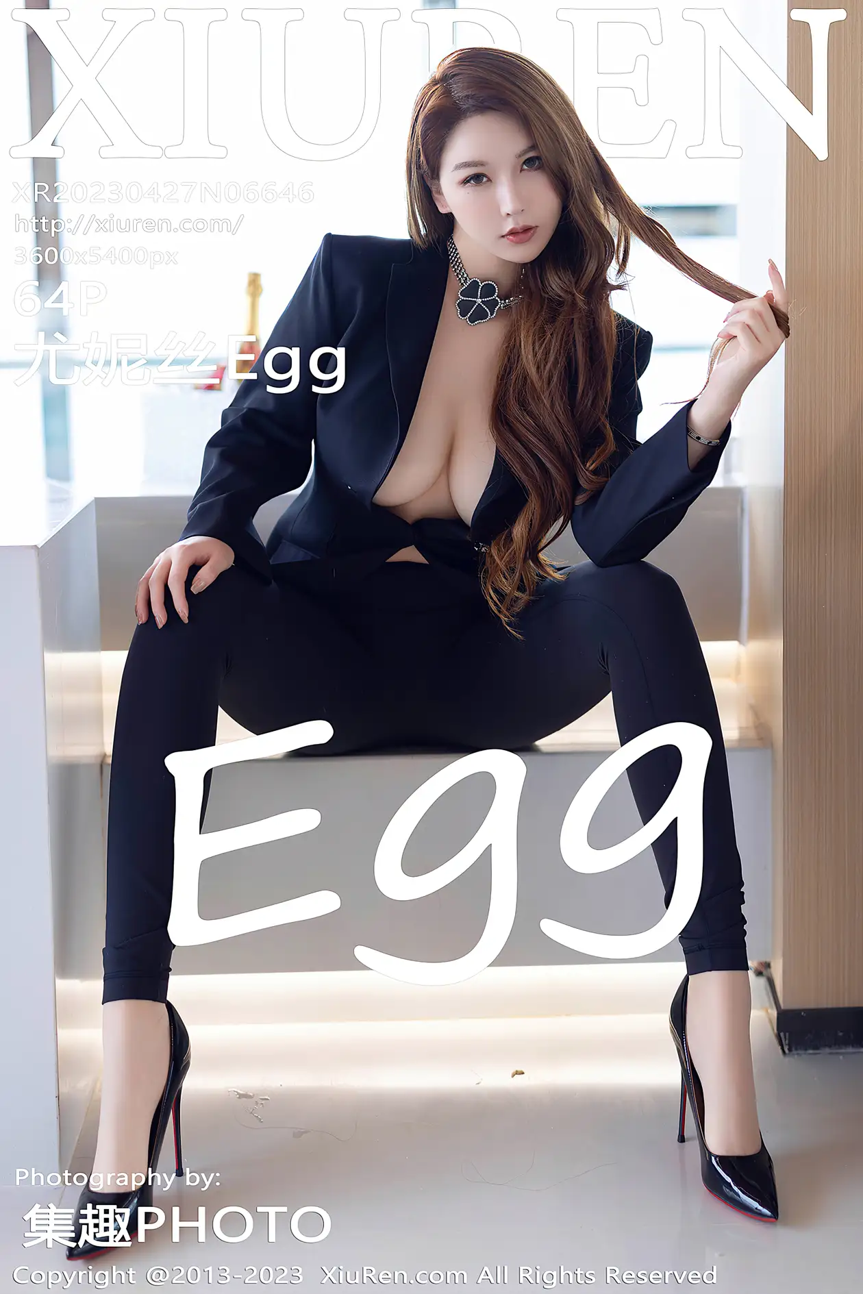 [秀人网] 2023.04.27 NO.6646[64P]-PicJJ
