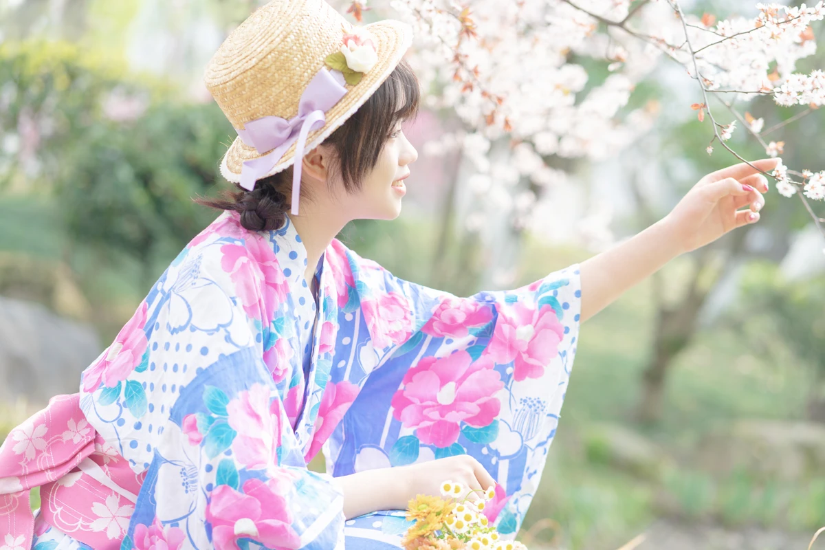 [艺图语]2023.02.08 Vol.2995 春日花和服#泉泉#[31P]-012