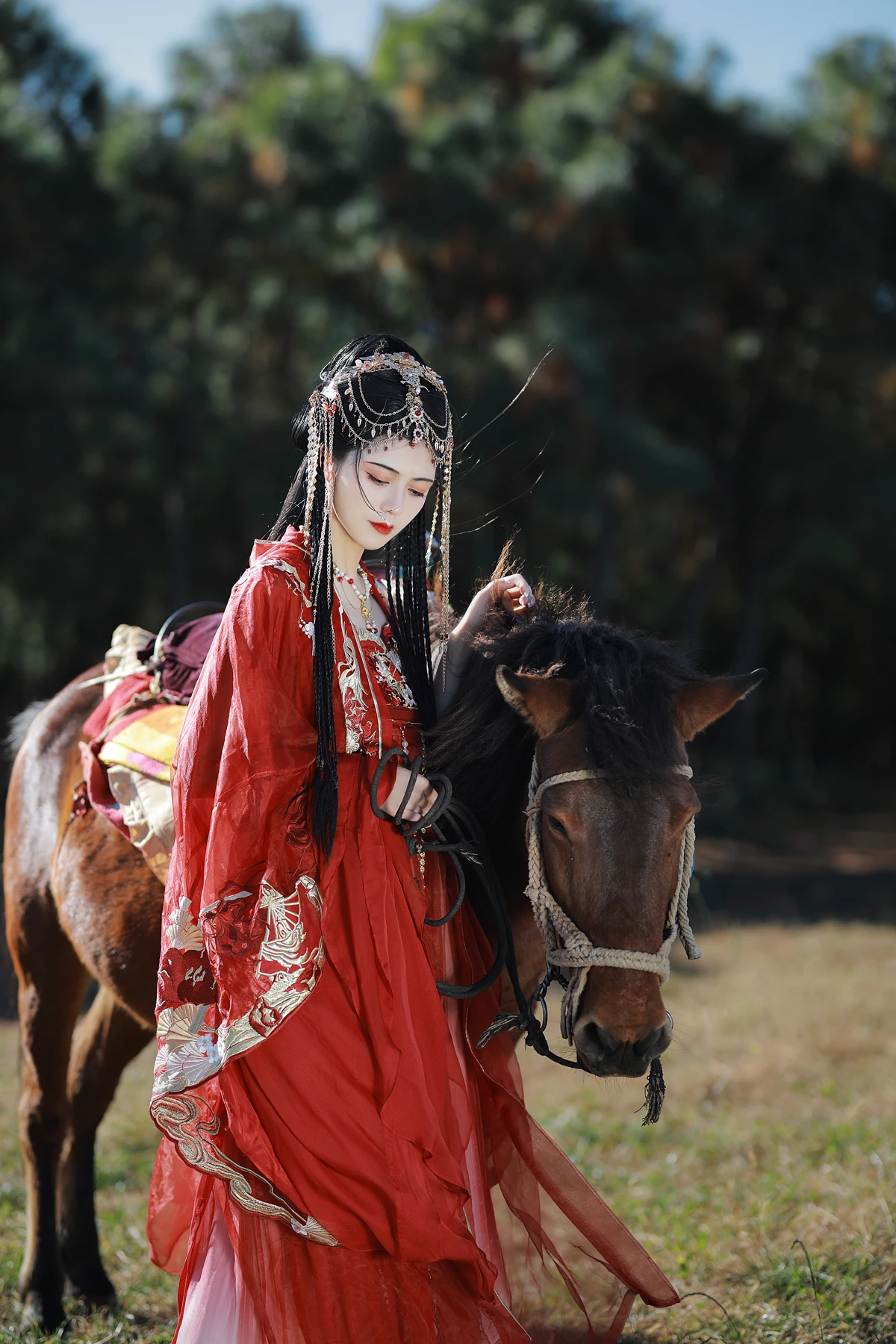 [艺图语]2023.01.13 Vol.2909 夕阳流火风舞沙，落日余晖映彩霞#吾岁#[23P]-005