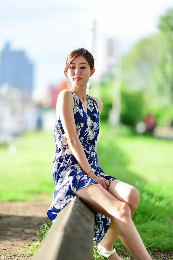 [街拍丝足] NO.196 赵婷婷 连衣裙凉高美腿 #街拍丝足、美足#[122P]-064