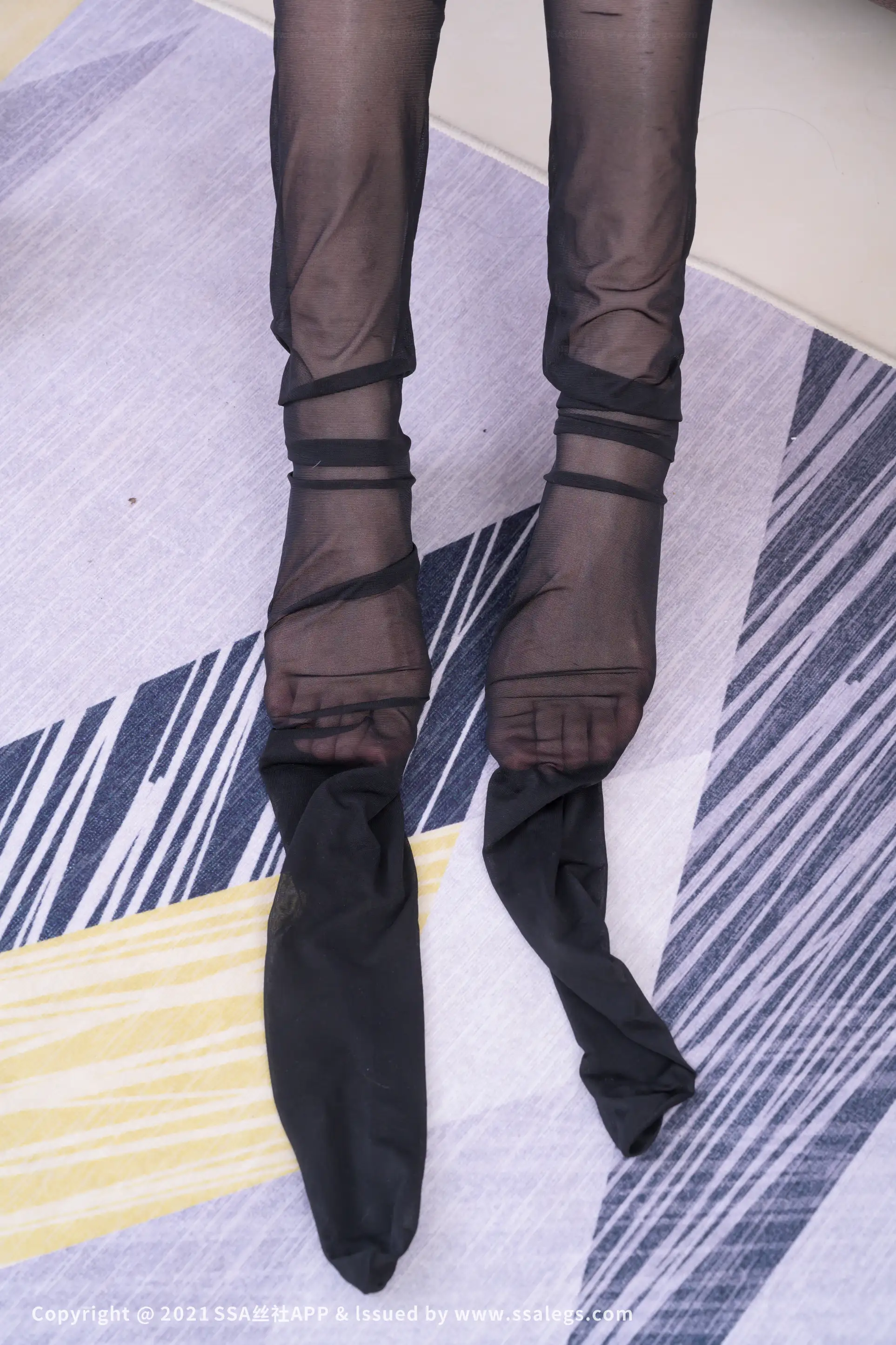 [SSA丝社] NO.635 腿模晶晶的黑丝美腿写真(下)#[139P]-123
