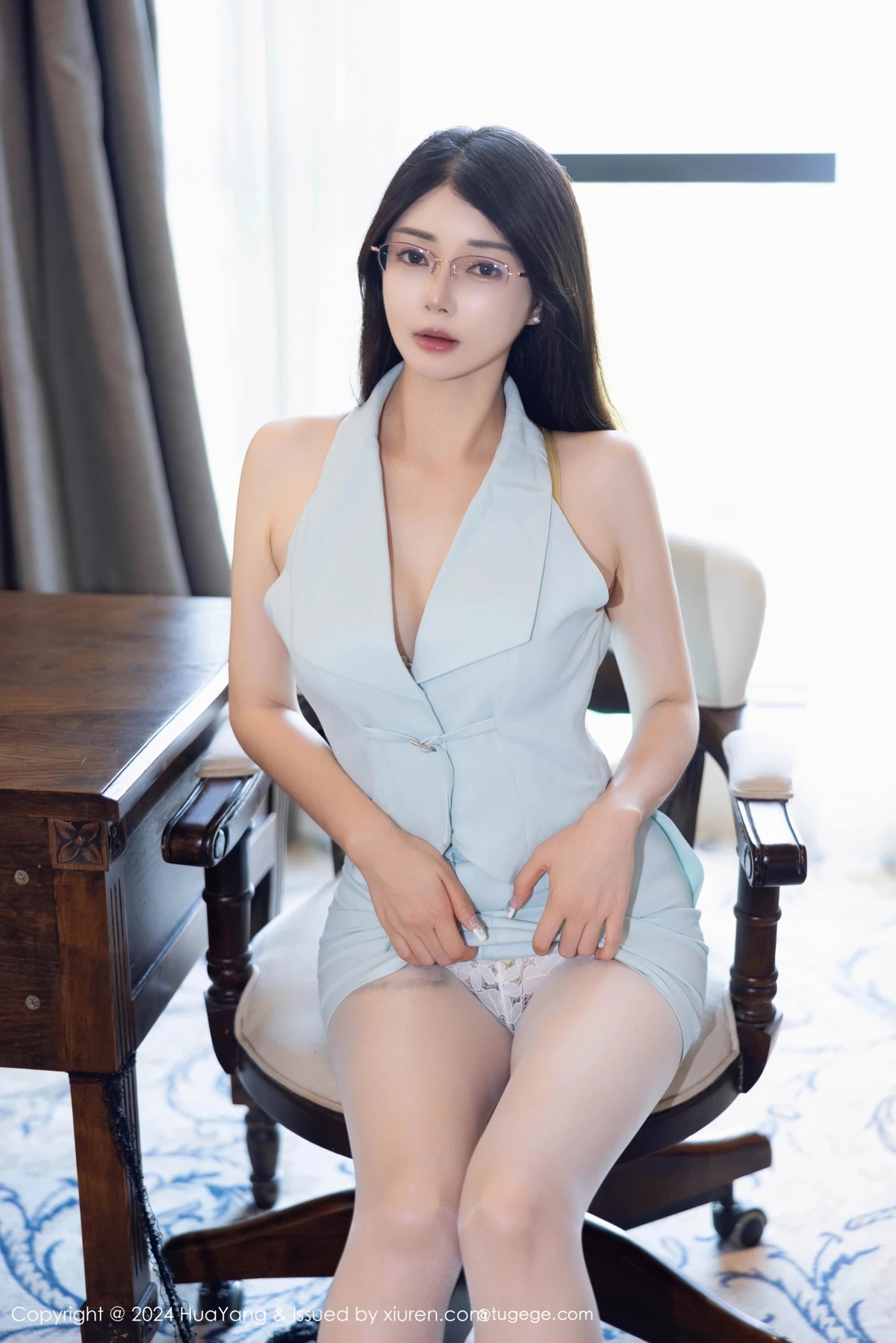 [花漾] 2024.09.19 VOL.608 凯竹Quinn、秀人旗下#[80P]-015