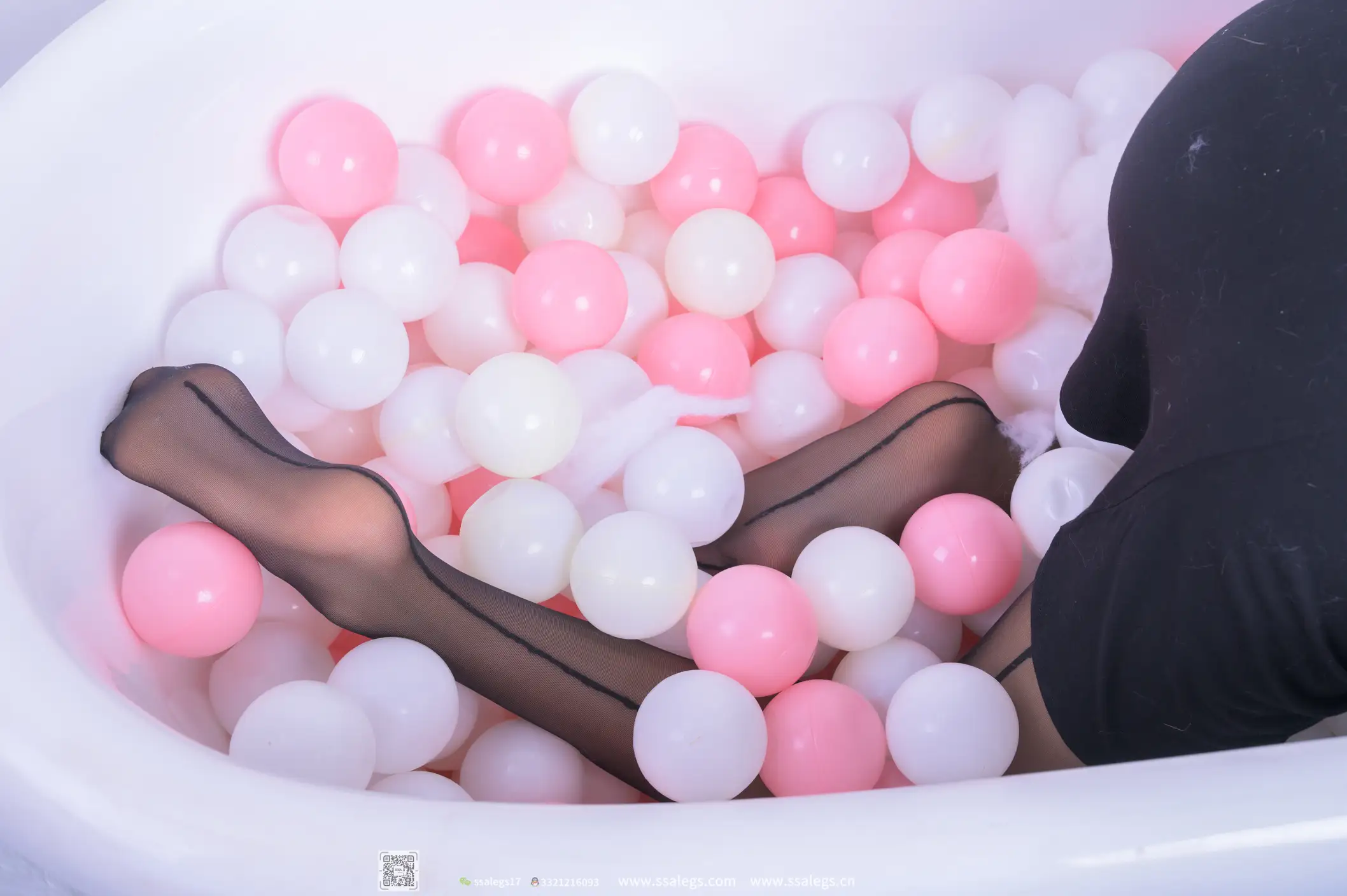 [SSA丝社] NO.513 素素 黑丝袜写真（下)、丝社、美足#[129P]-049