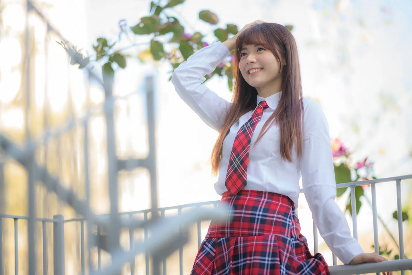 [街拍丝足] NO.233 学生制服高跟 #街拍丝足、美足#[157P]-015