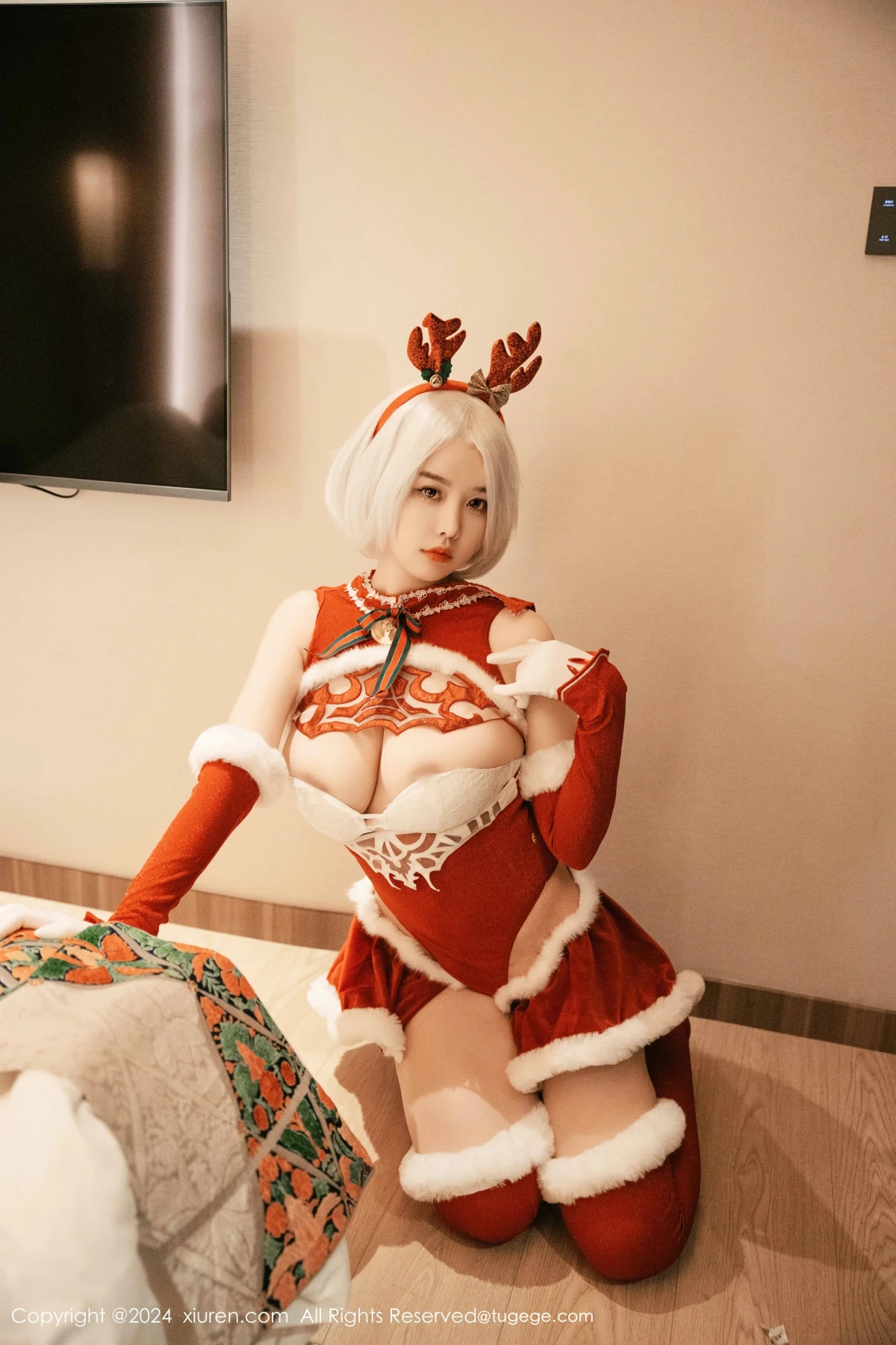 [秀人网] 2024.12.26 No.9660 樱桃小犊子、秀人旗下#[60P]-024
