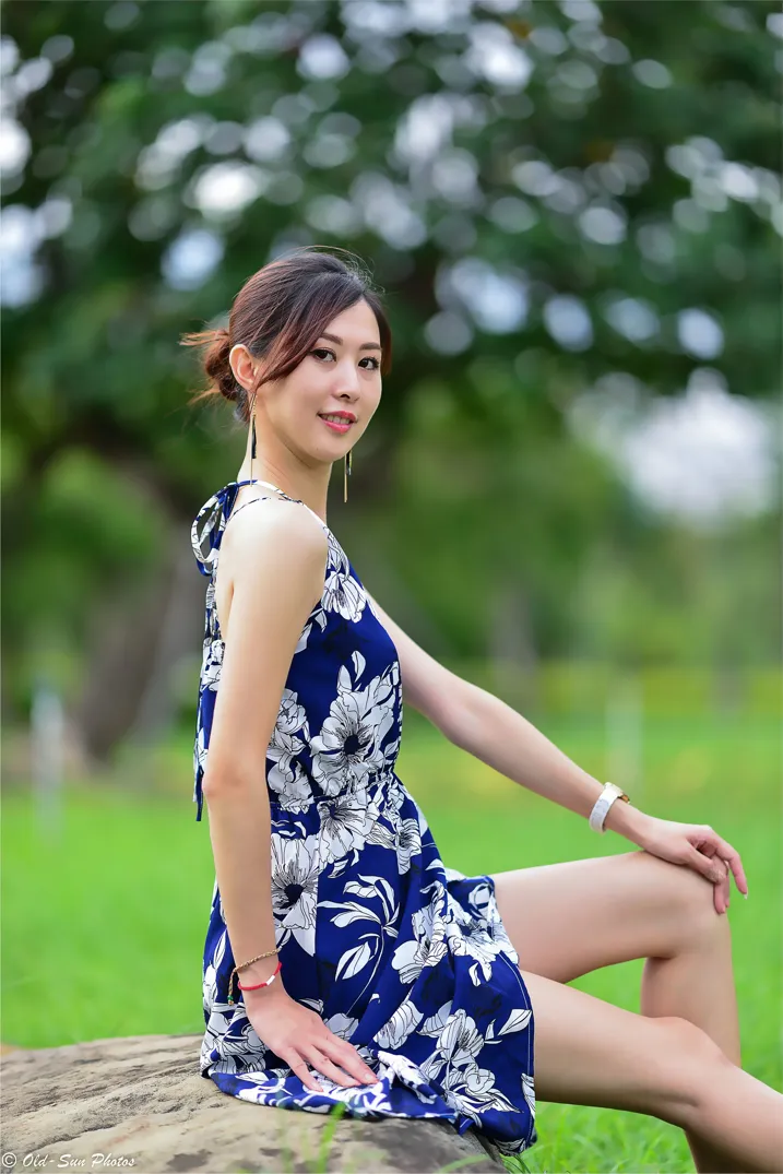 [街拍丝足] NO.196 赵婷婷 连衣裙凉高美腿 #街拍丝足、美足#[122P]-007
