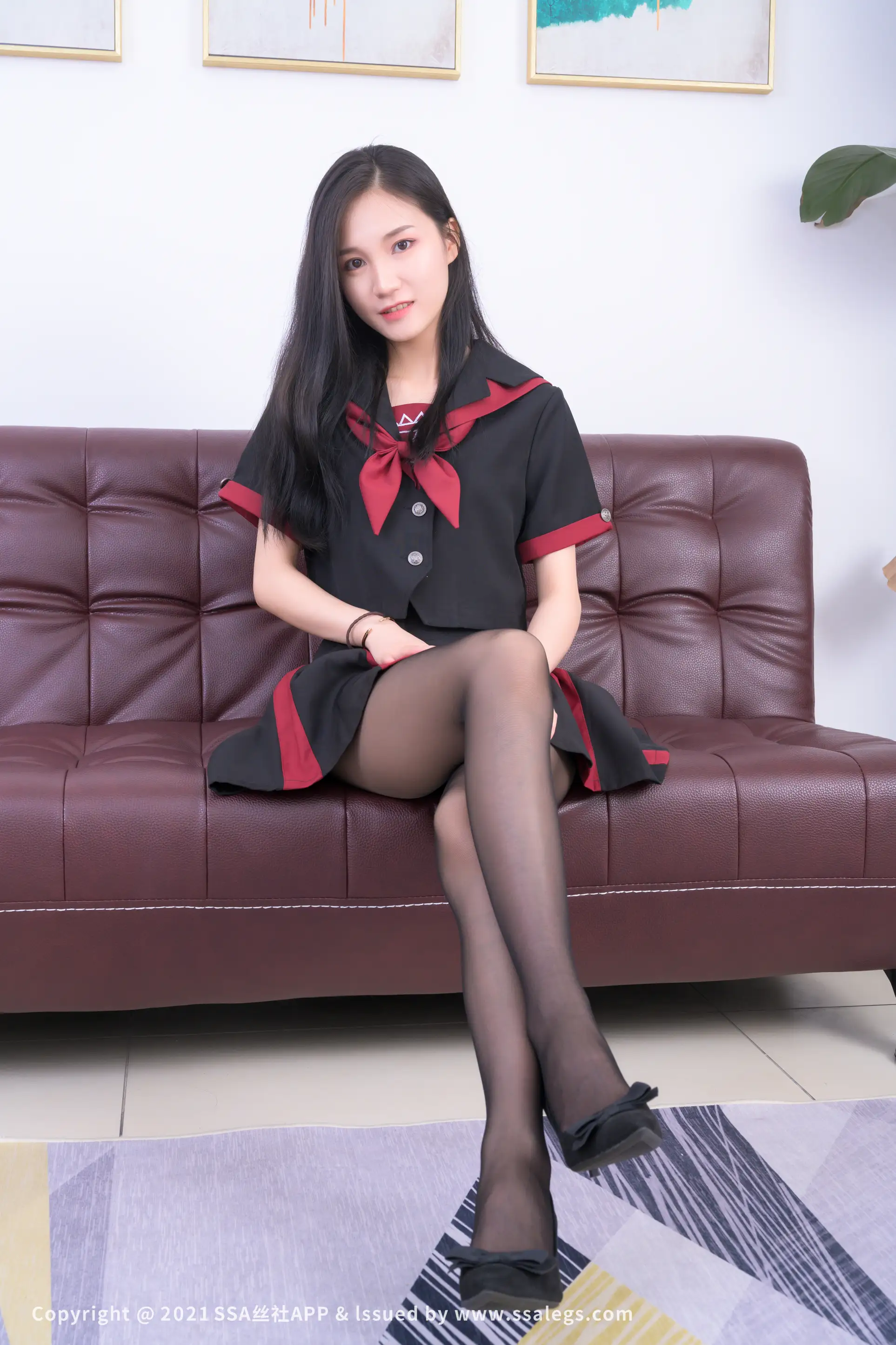 [SSA丝社] NO.694 模特晶晶的黑丝美脚(上)#[110P]-034