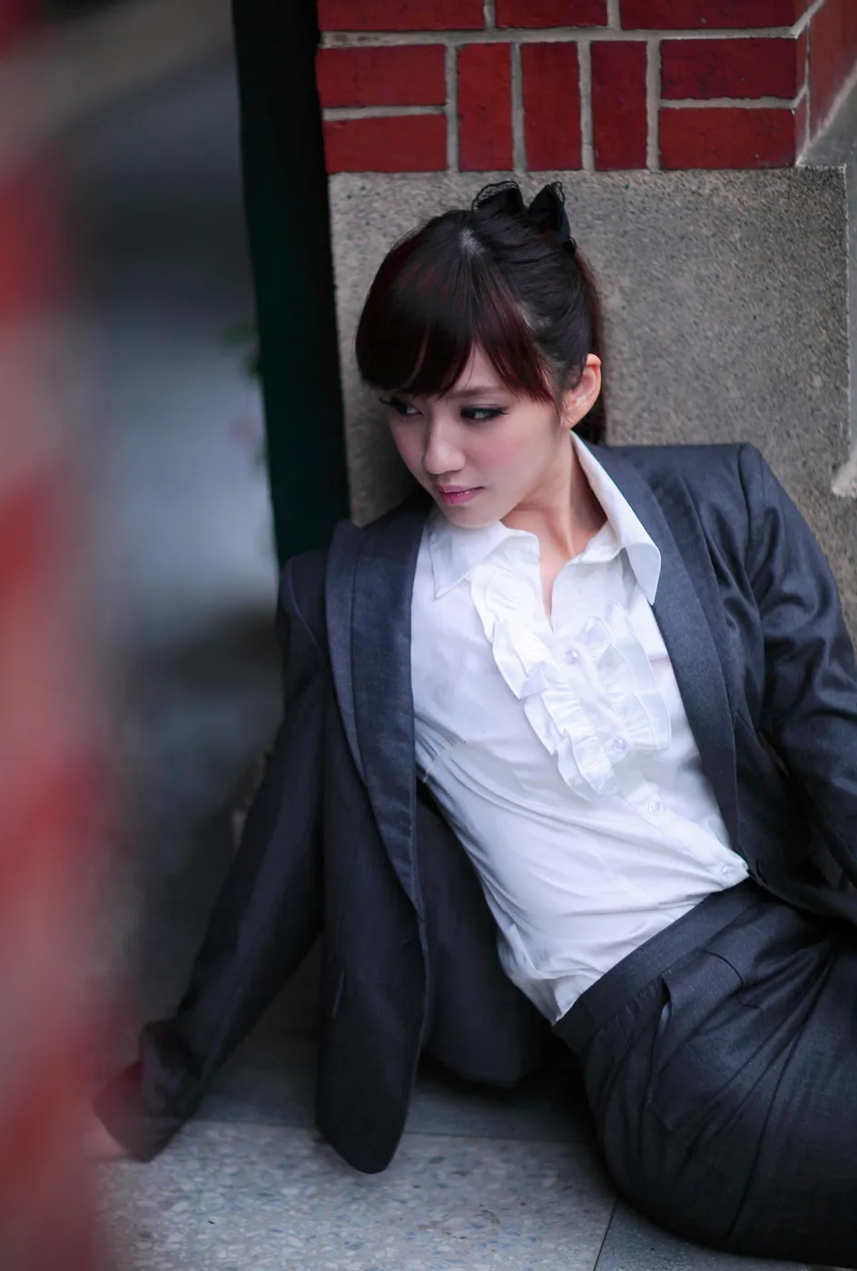[街拍丝足] NO.208 小雅 OL丝袜高跟美腿 #街拍丝足、美足#[40P]-008