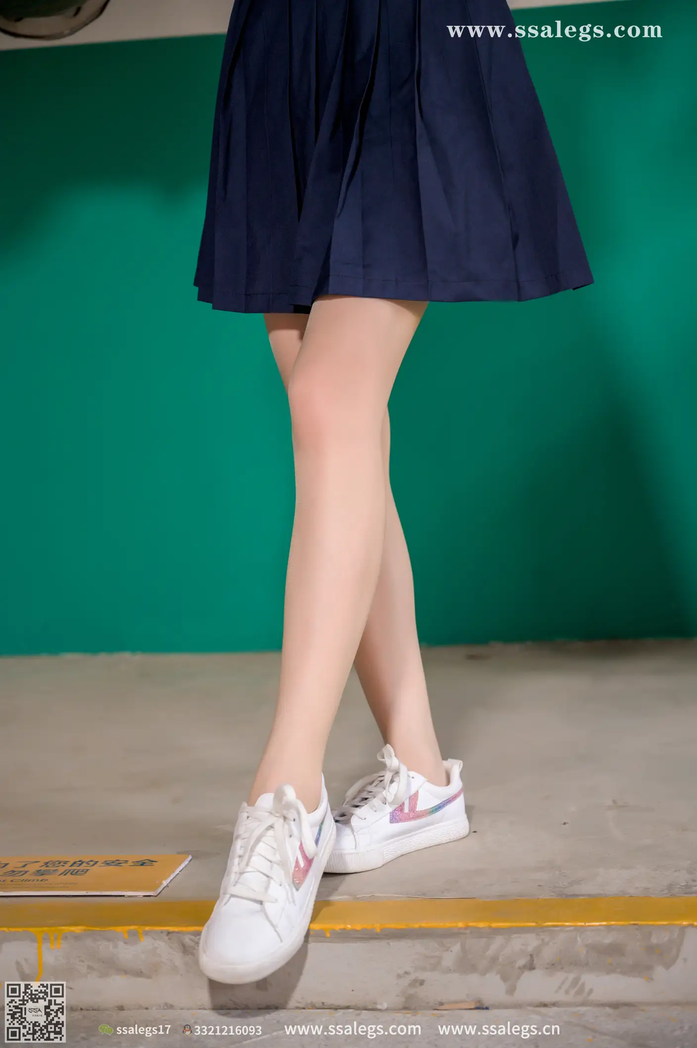 [SSA丝社] NO.421 漫漫白色jk制服肉丝写真(上)、丝社、美足#[135P]-108
