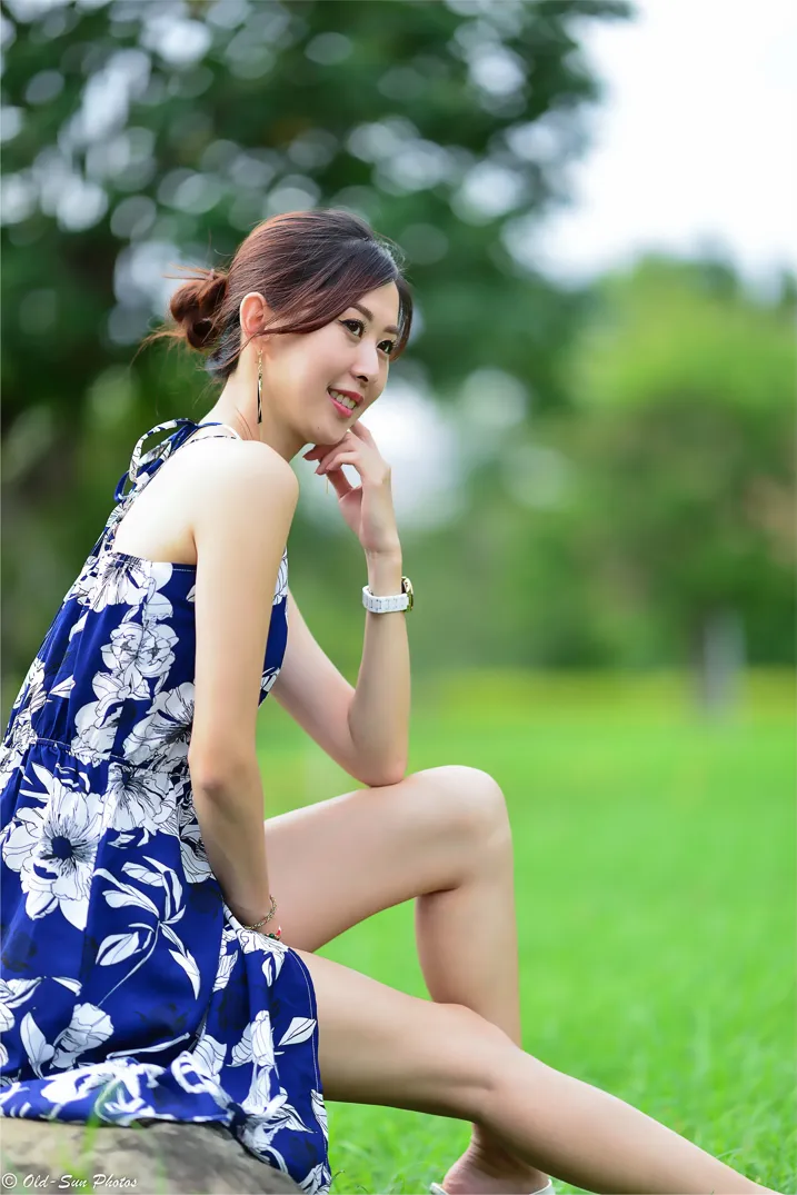 [街拍丝足] NO.196 赵婷婷 连衣裙凉高美腿 #街拍丝足、美足#[122P]-012