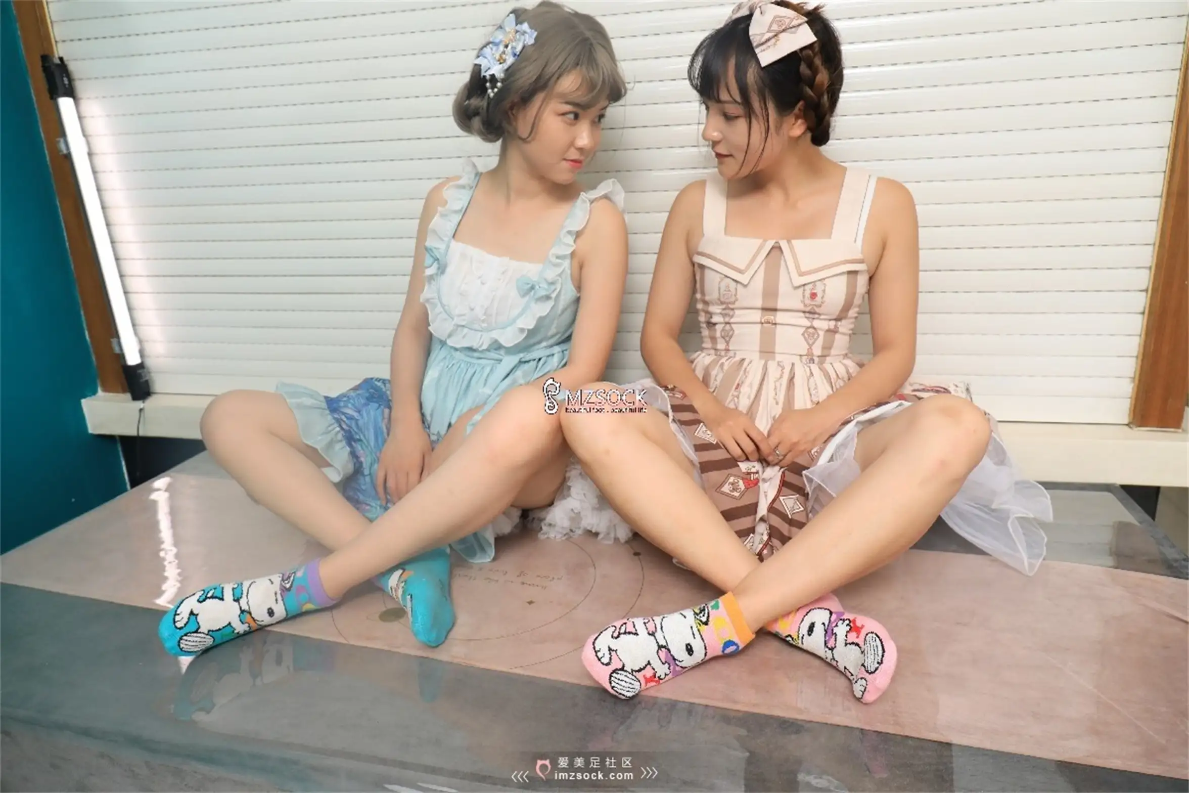 [MZSOCK]爱美足 NO.054 – 果儿.豆豆-PicJJ