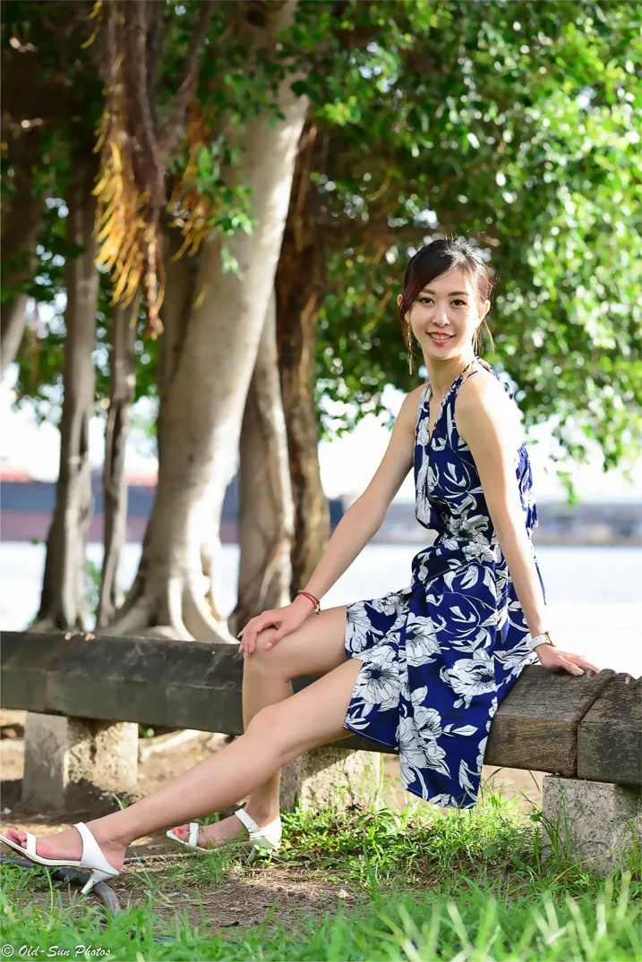 [街拍丝足] NO.196 赵婷婷 连衣裙凉高美腿 #街拍丝足、美足#[122P]-076