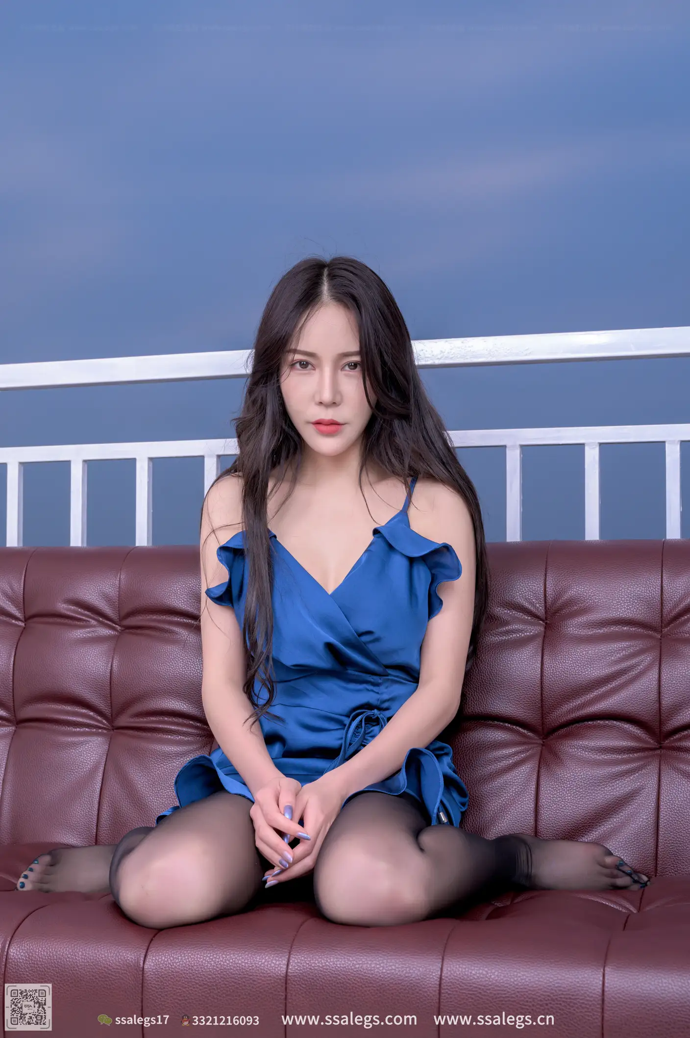 [SSA丝社] NO.526 娜娜 黑丝写真（下)、丝社、美足#[125P]-004