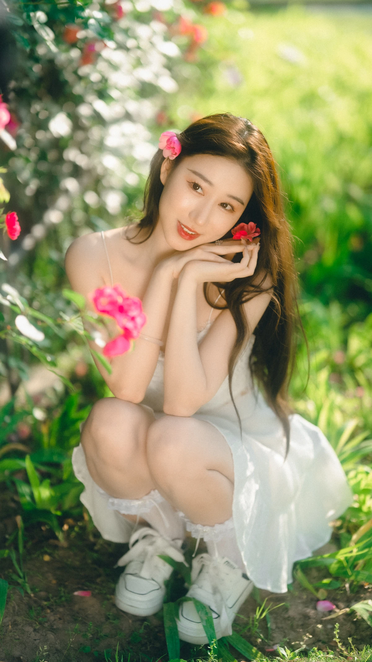 [艺图语]2023.05.20 Vol.3048 蔷薇花下#桃子#[47P]-043
