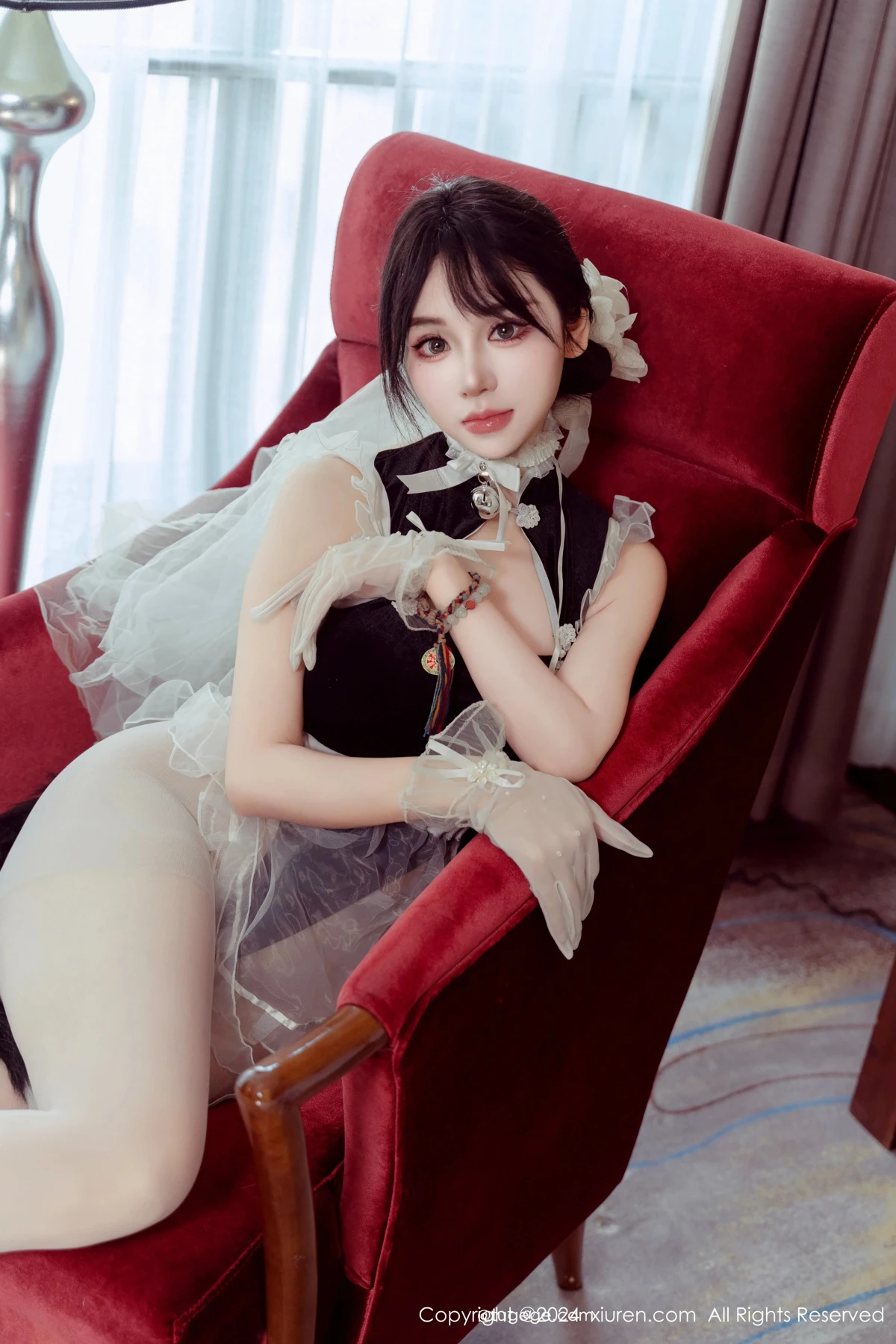 [秀人网] 2024.09.24 No.9197 汐汐爱吃草莓、秀人旗下#[80P]-011
